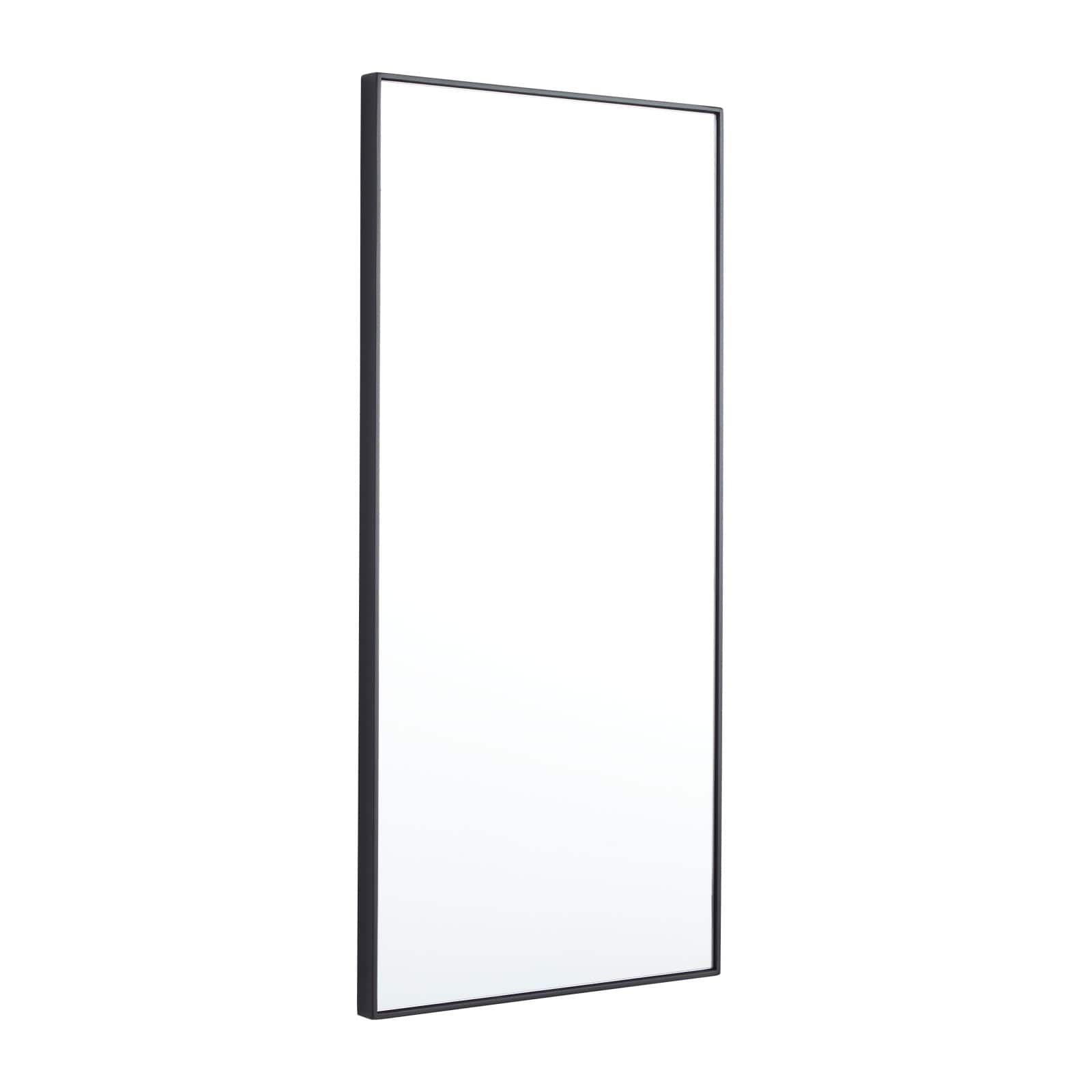 Black Contemporary Wall Mirror
