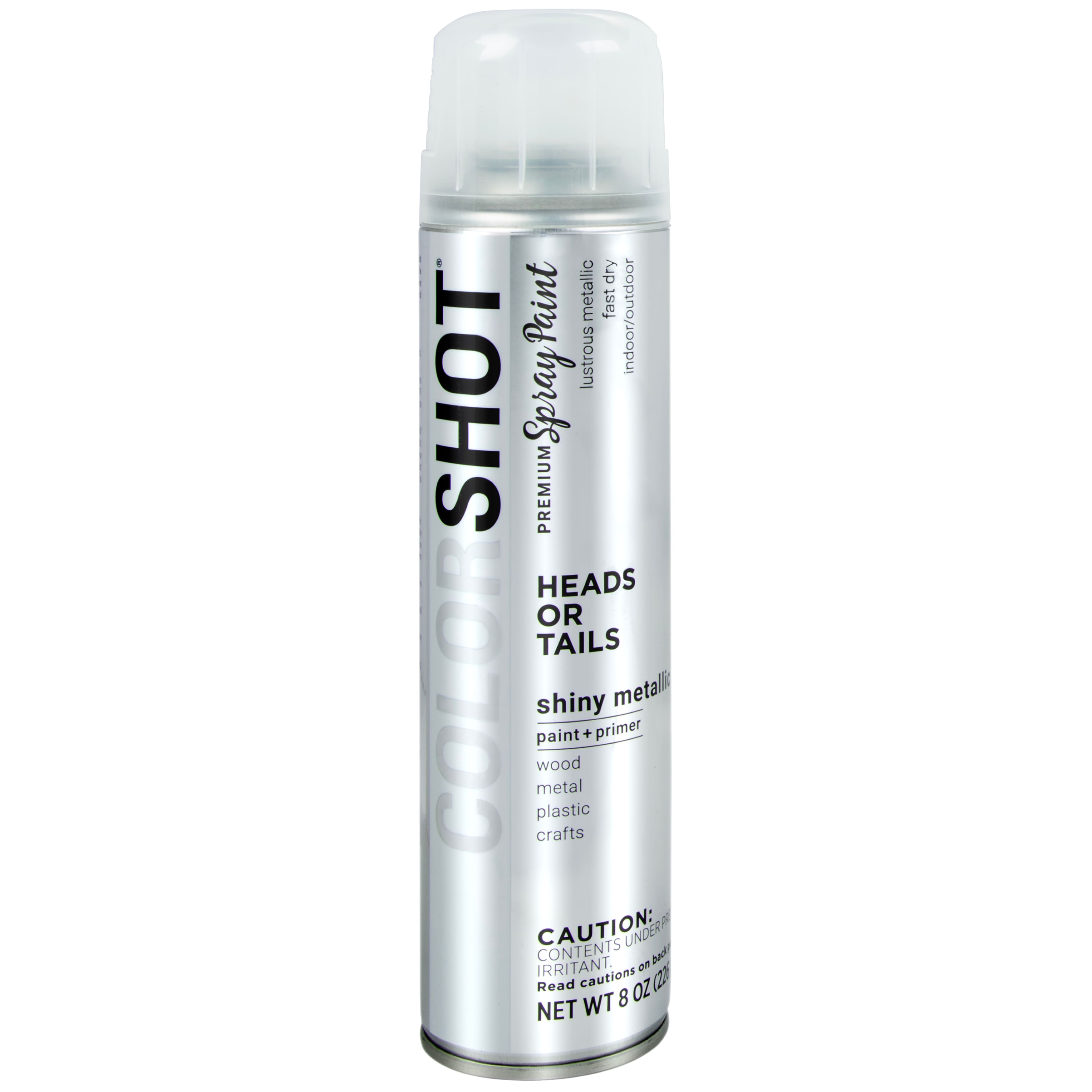 COLORSHOT® Premium Shiny Metallic Spray Paint & Primer