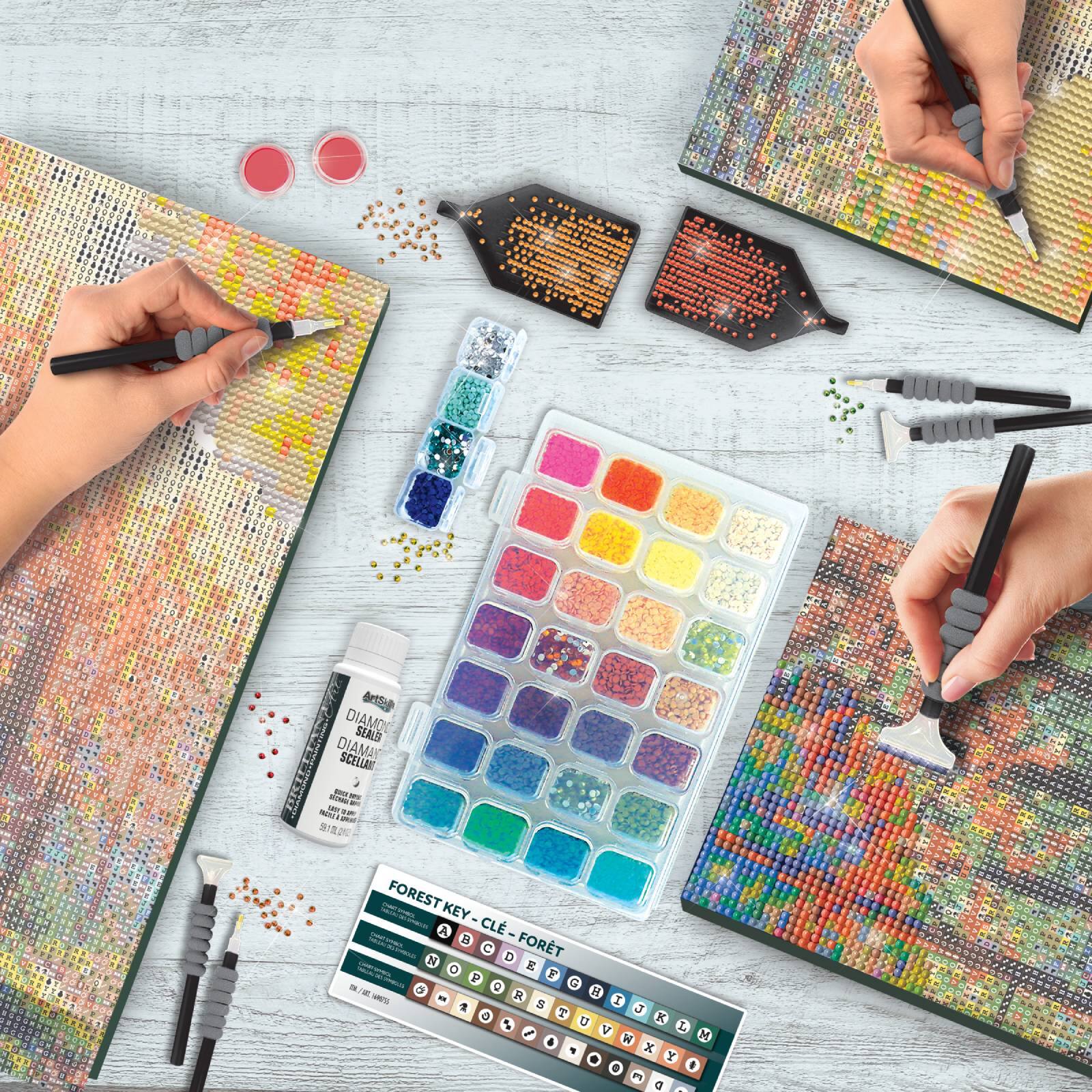 ArtSkills® Forest Stretched Canvas Diamond Painting Kit