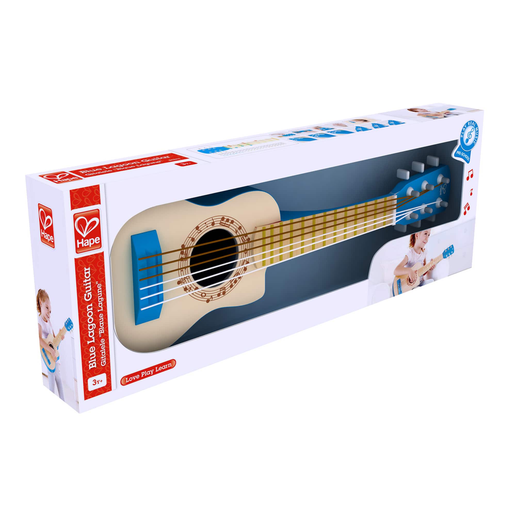 Hape 26" Blue Lagoon First Musical Guitar