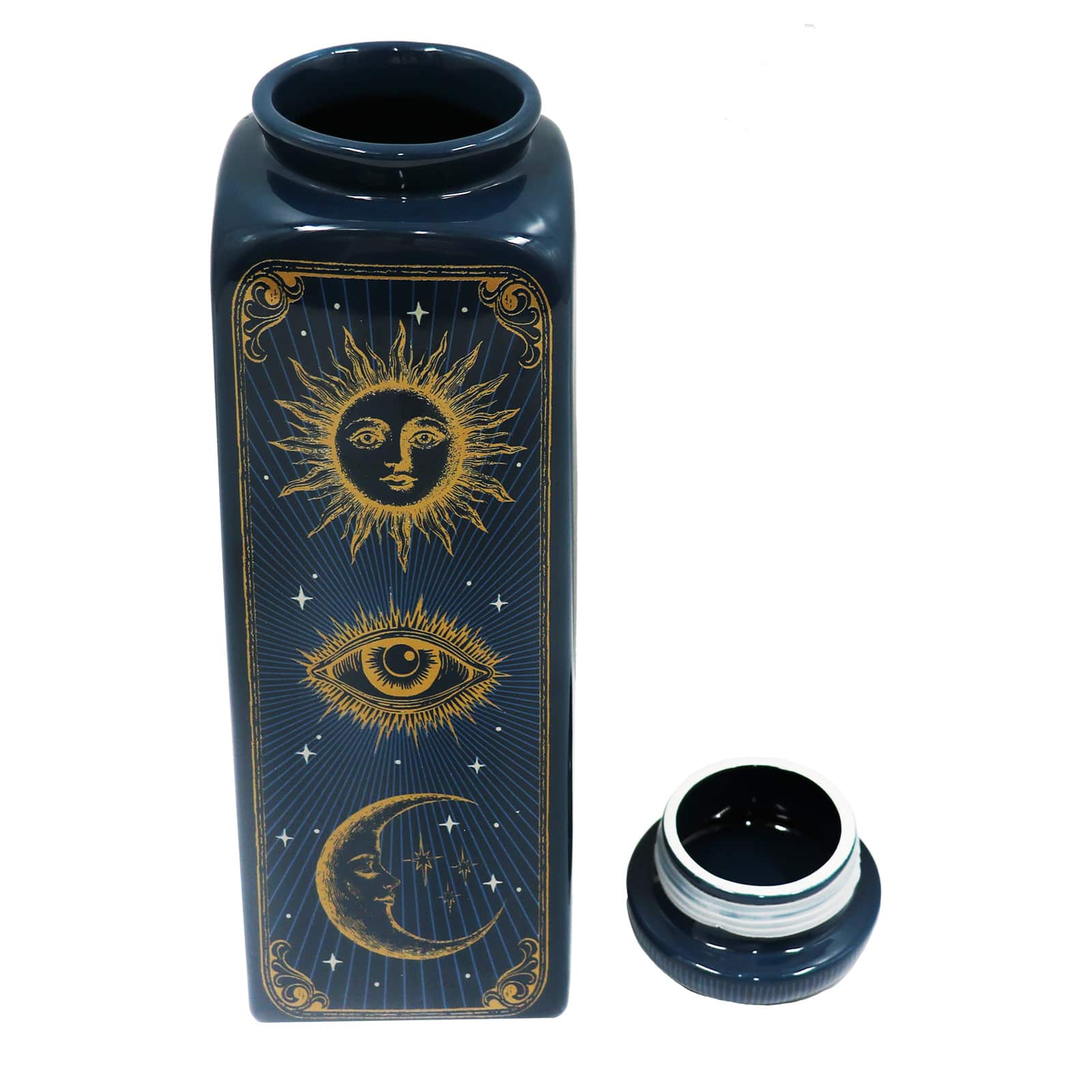 Assorted 12.75" Celestial Ceramic Container, 1pc. by Ashland®