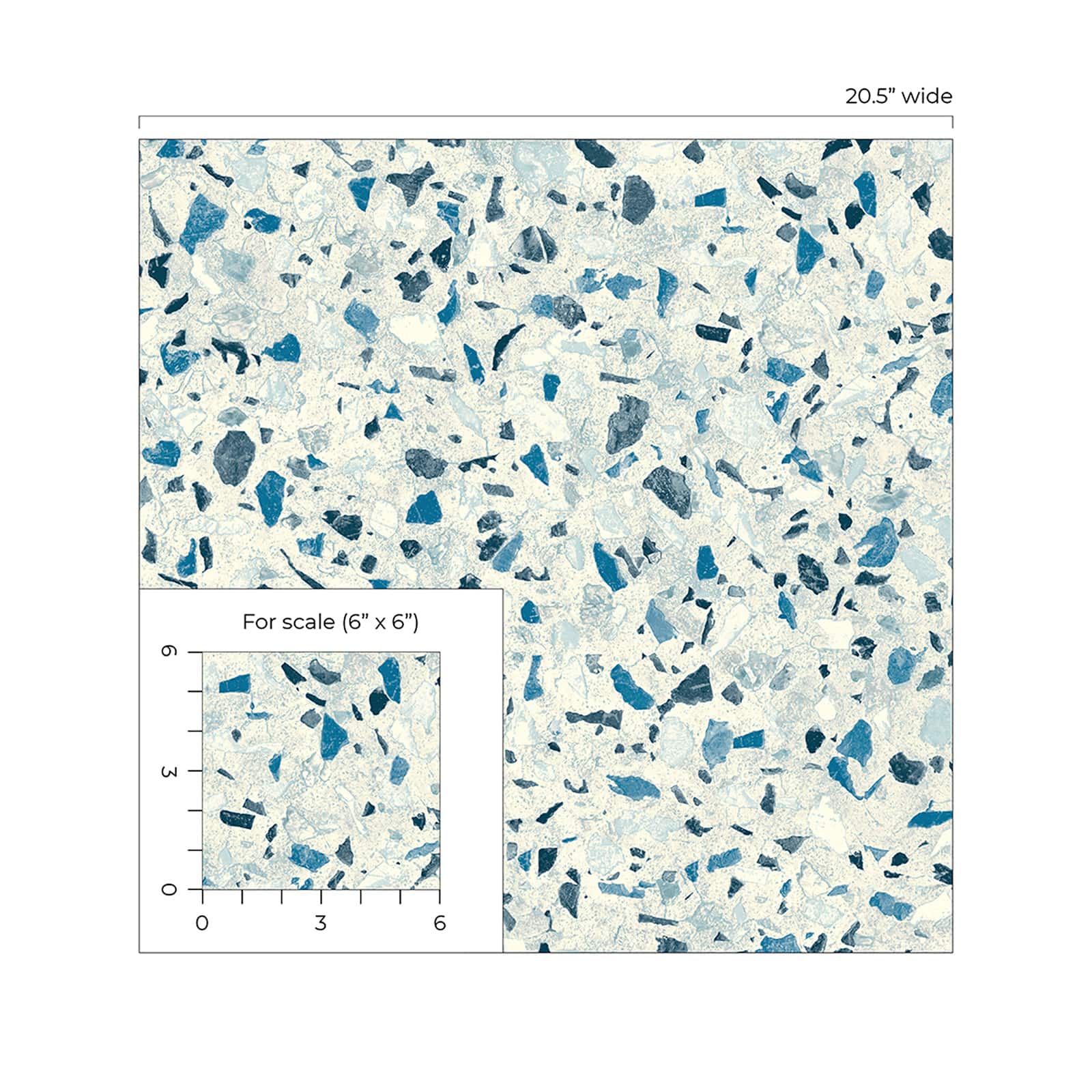 Surface Style Floored Peel & Stick Wallpaper