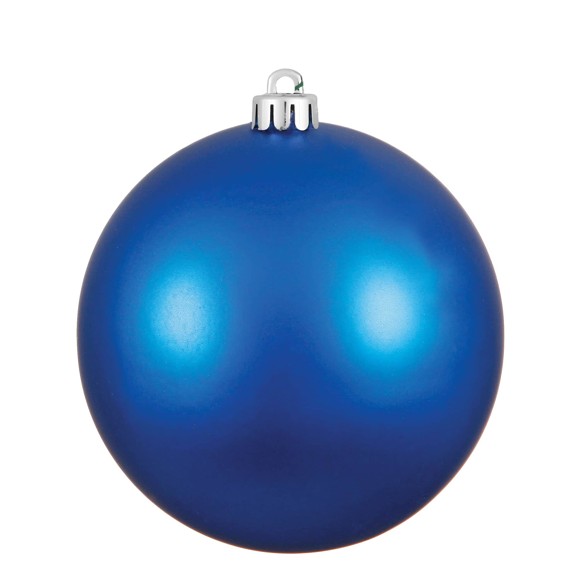 Vickerman 10" Blue Matte Ball Ornament