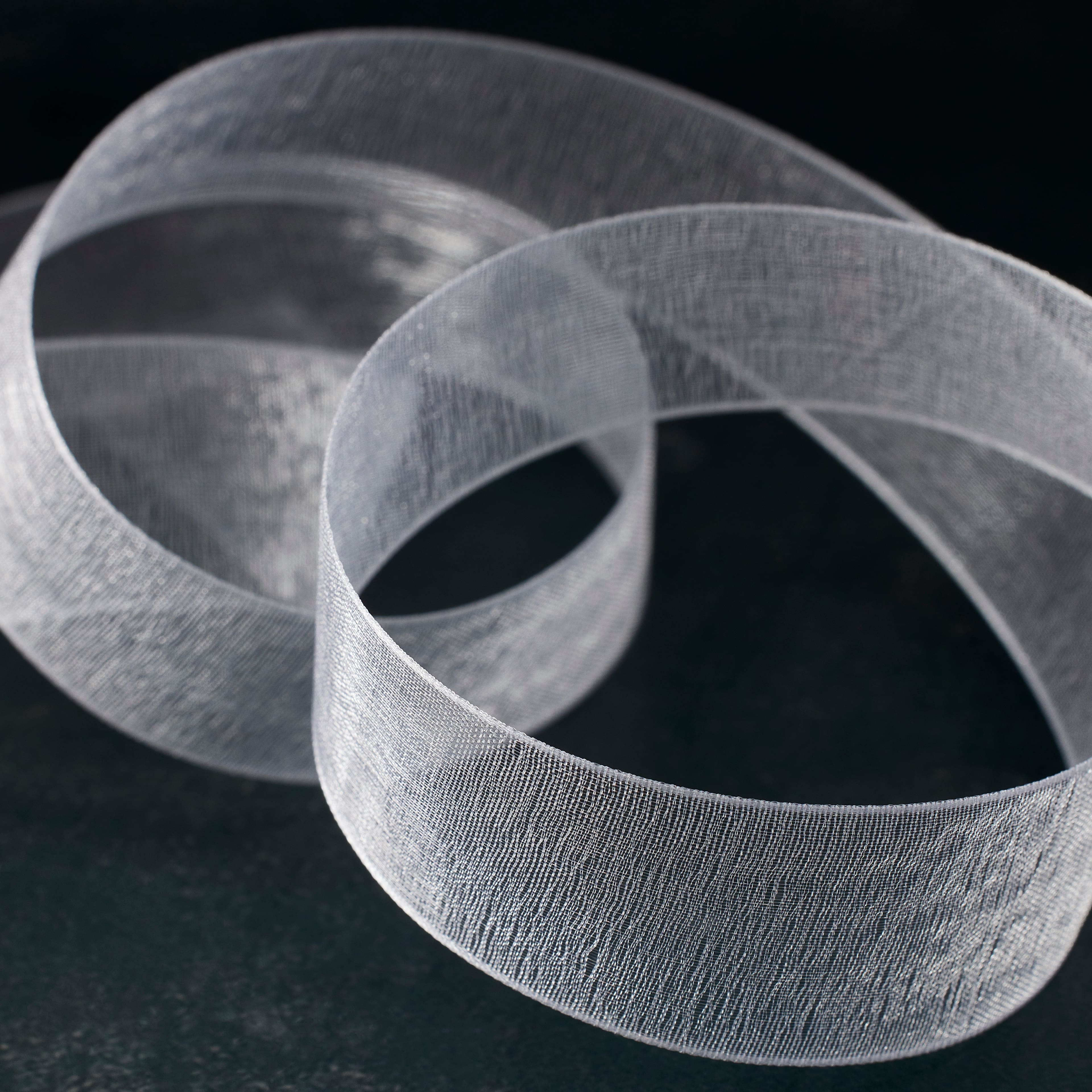 12 Pack: 7/8" x 15yd. White Sheer Ribbon by Celebrate It® 360°™
