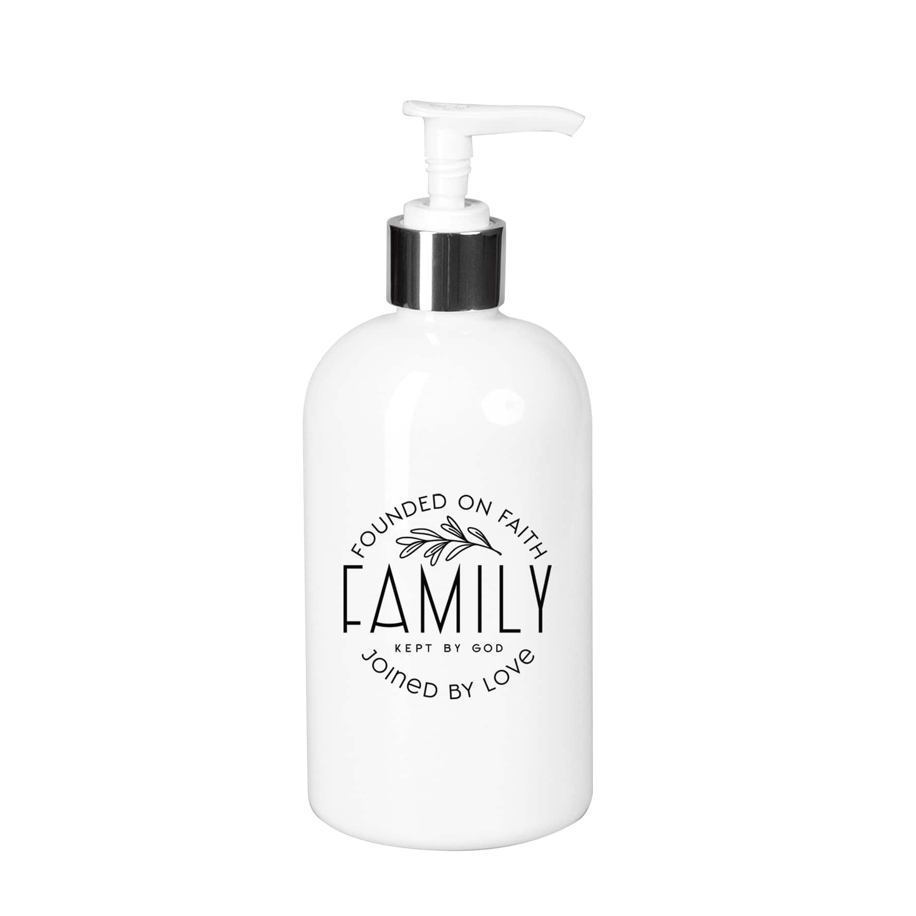 10oz. Founded on Faith Soap Dispenser