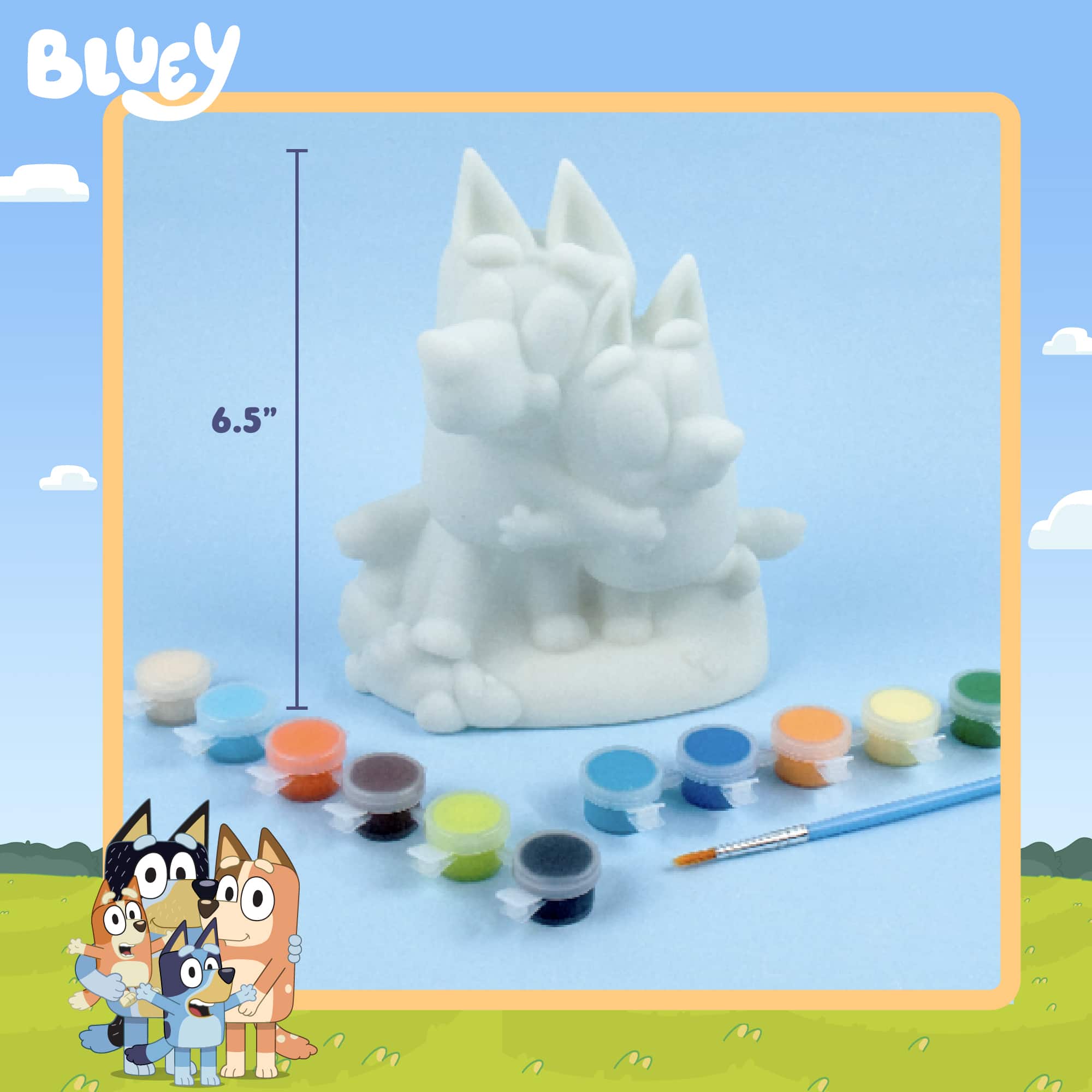Bluey Paint Your Own Light-Up Figurine