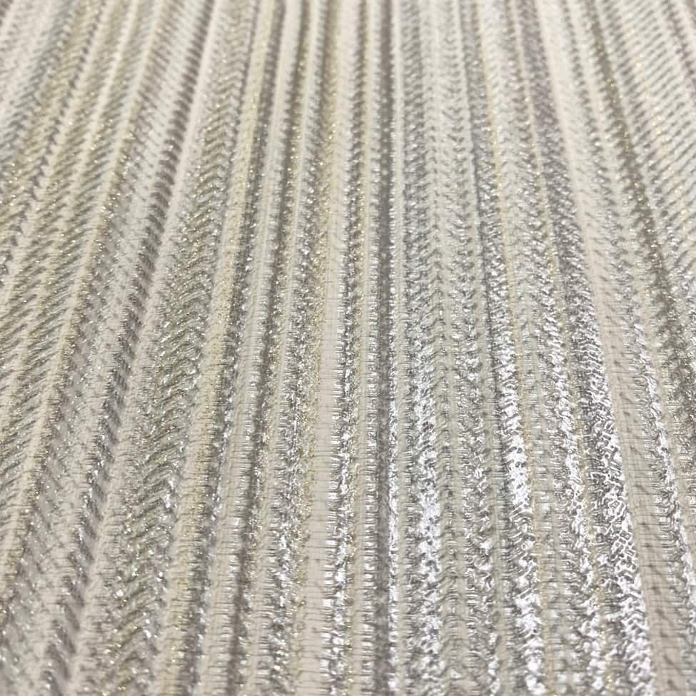 Designs Direct Glint Stria Stripe Wallpaper