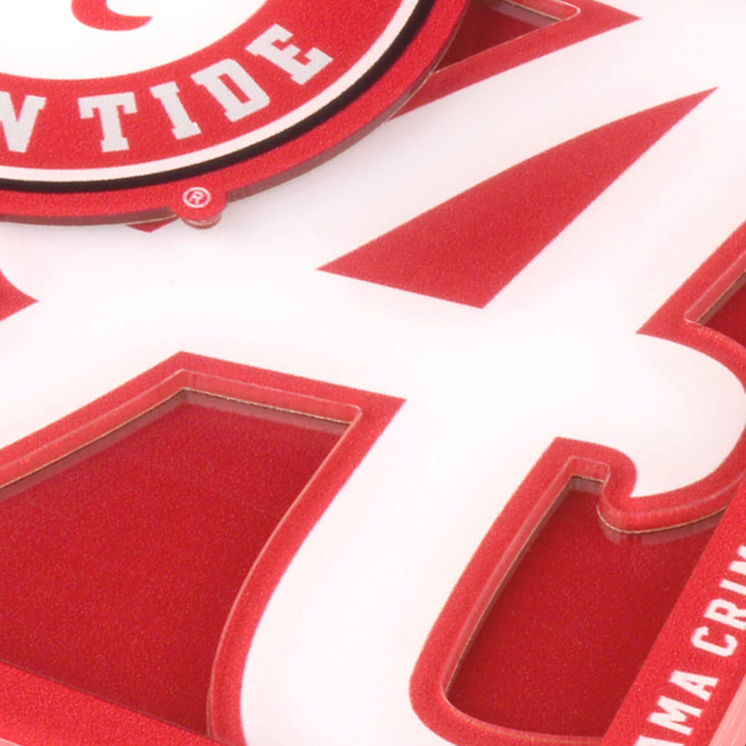 College Team 3D Logo Series Coasters