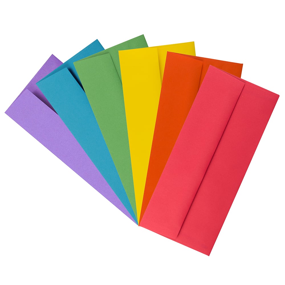 JAM Paper 9.5" x 4.125" Assorted Business Premium Envelopes, 150ct.