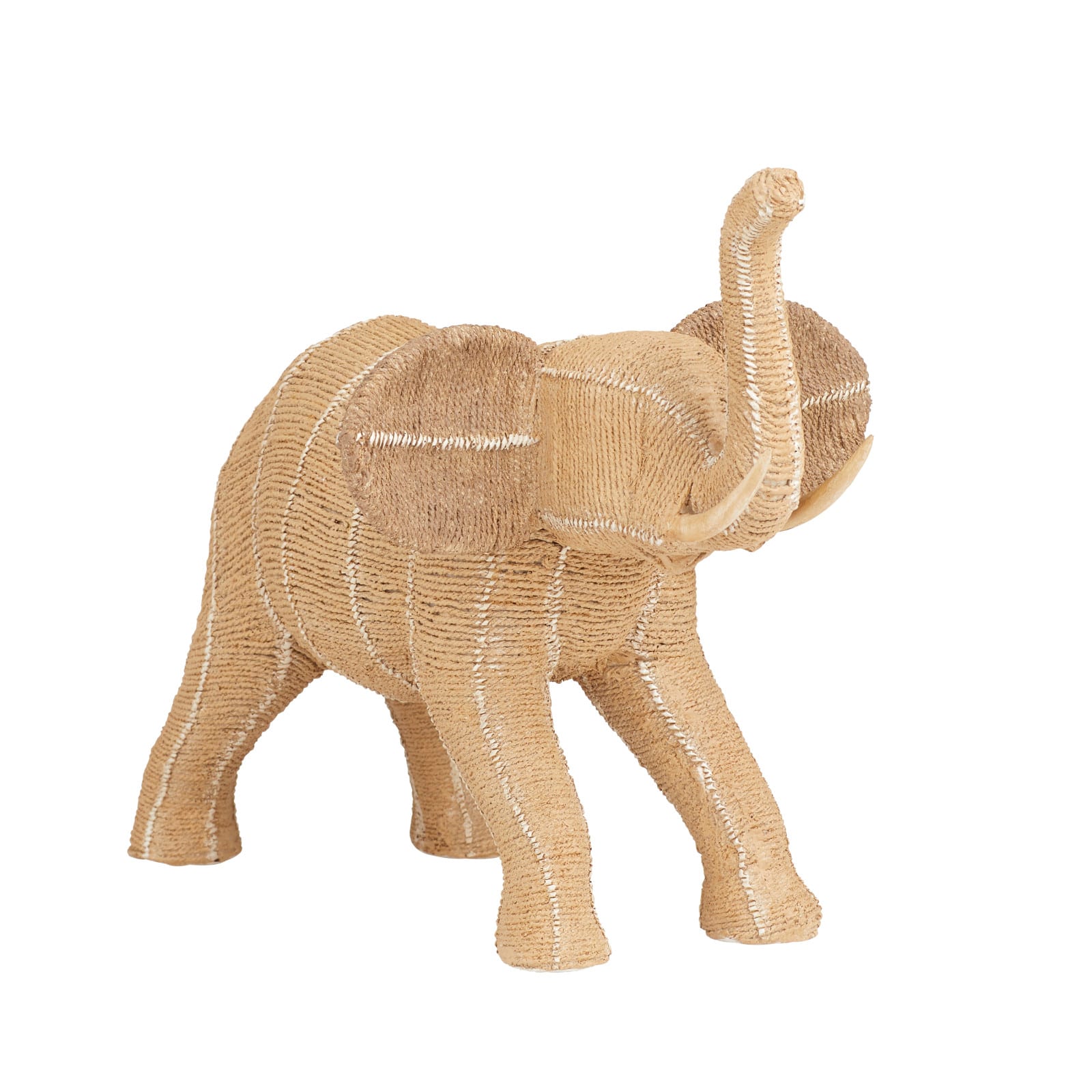 Beige Polystone Transitional Sculpture, 11" x 9" x 15"