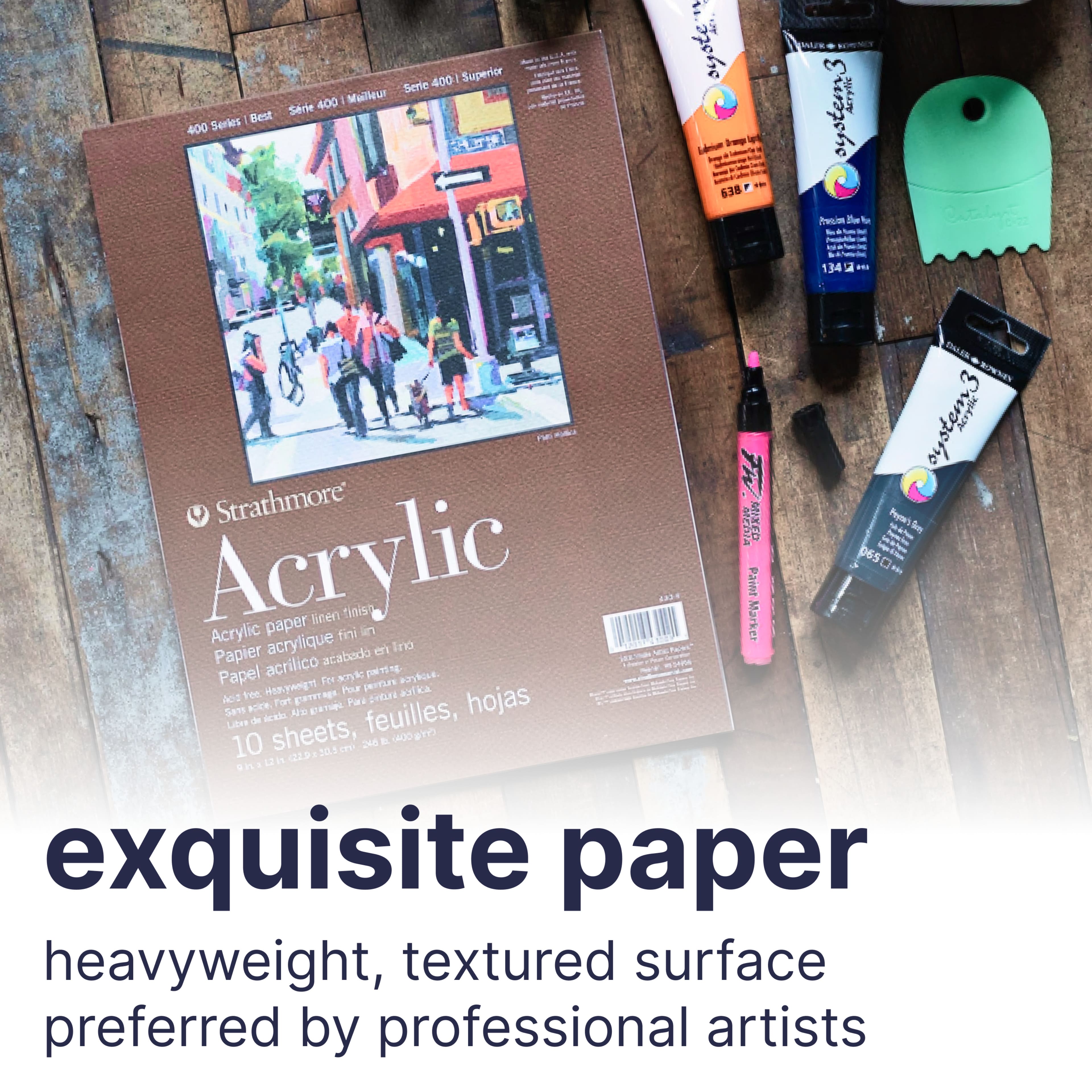 Strathmore® 400 Series Acrylic Paper Pad