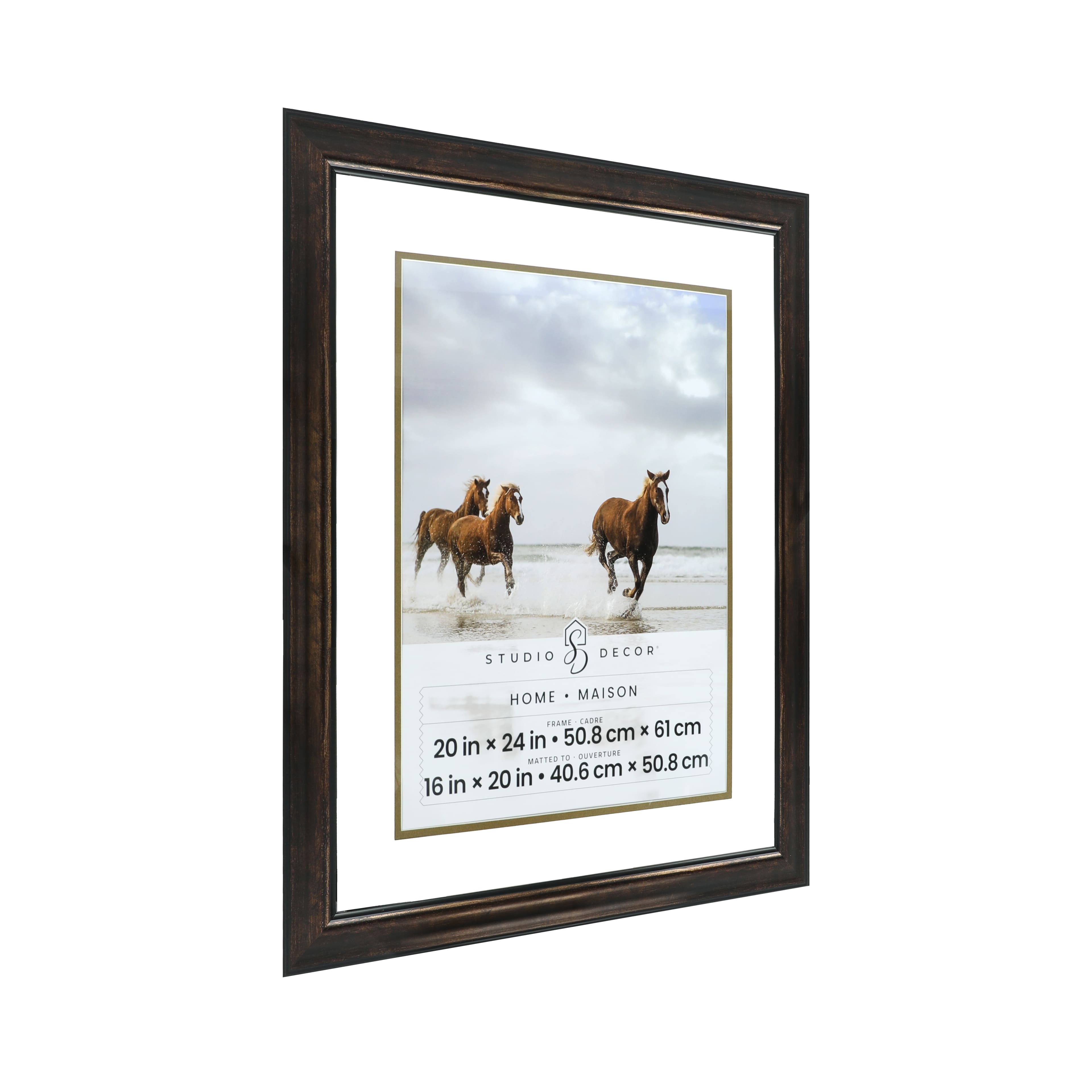 6 Pack: Home Bronze Frame with Double Mat by Studio Décor®