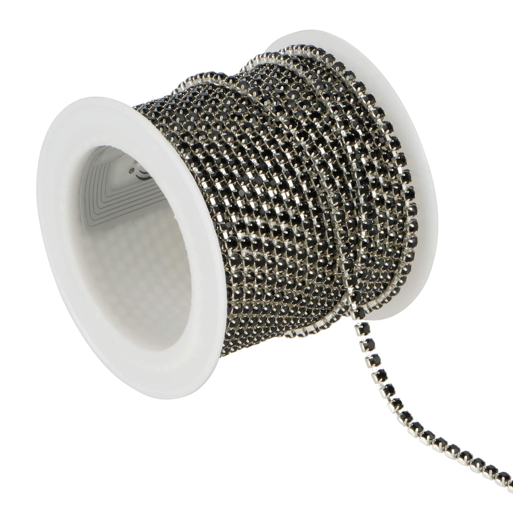 5yd. Glass Rhinestone Chain Spool by Bead Landing™