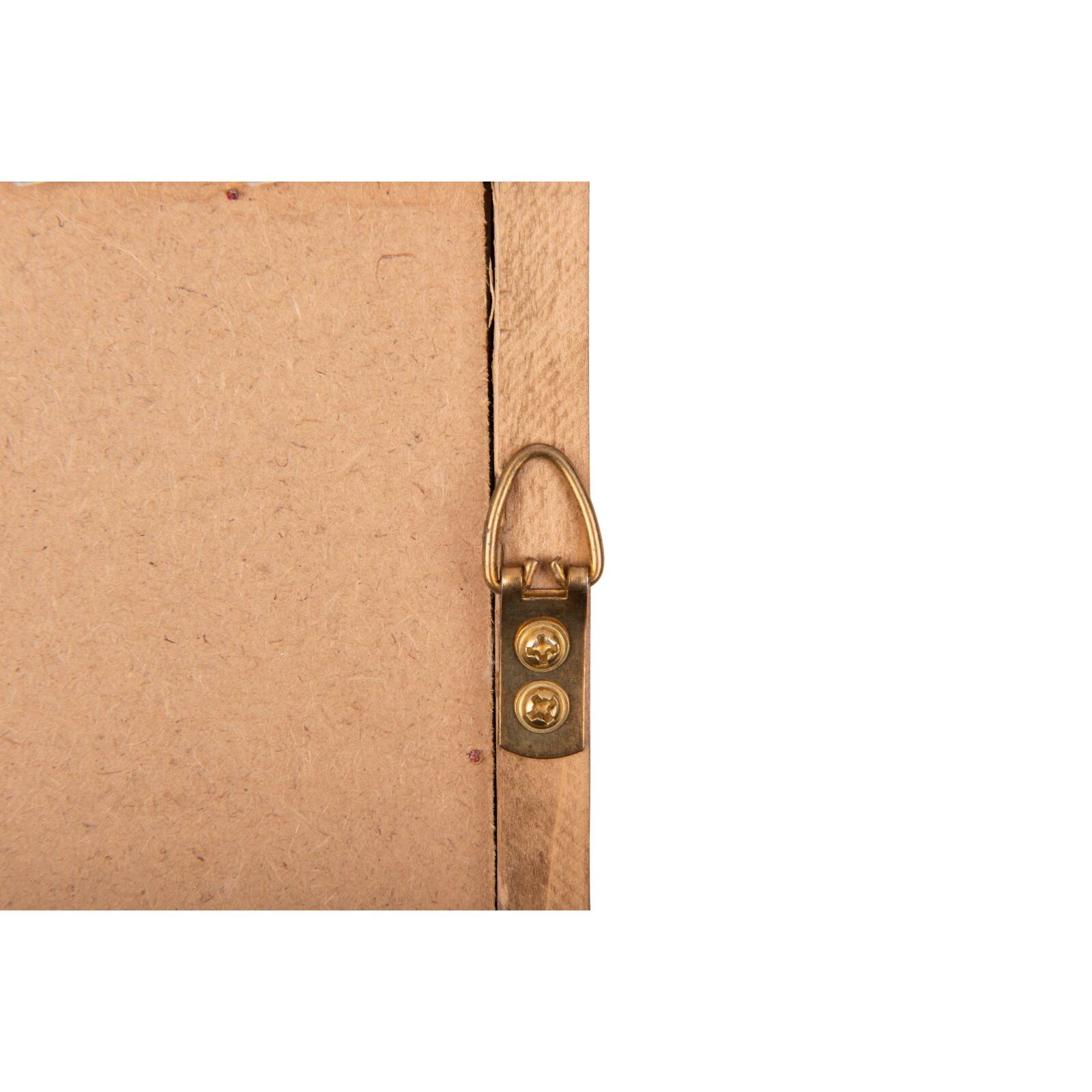 Hello Honey® 19.5" White Paper Designs in Wood Frames, 3ct.