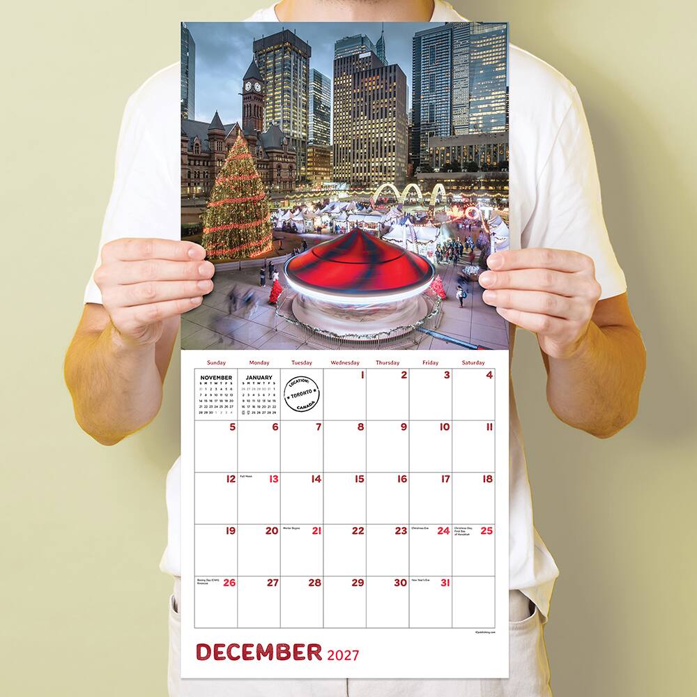 2027 Canada Wall Calendar