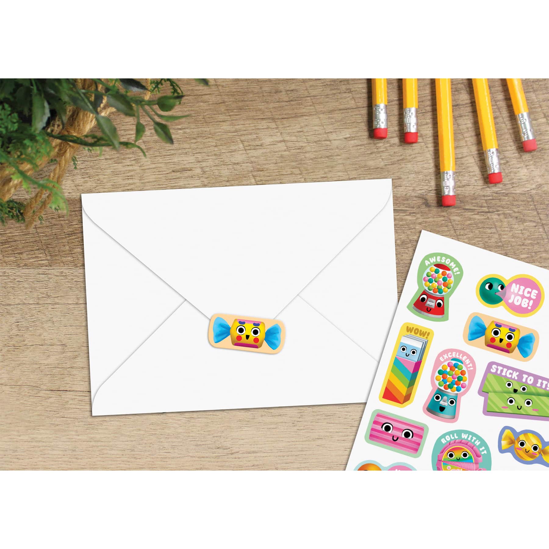 Teacher Created Resources® Bubble Gum Smelly Stickers, 6 Packs of 120