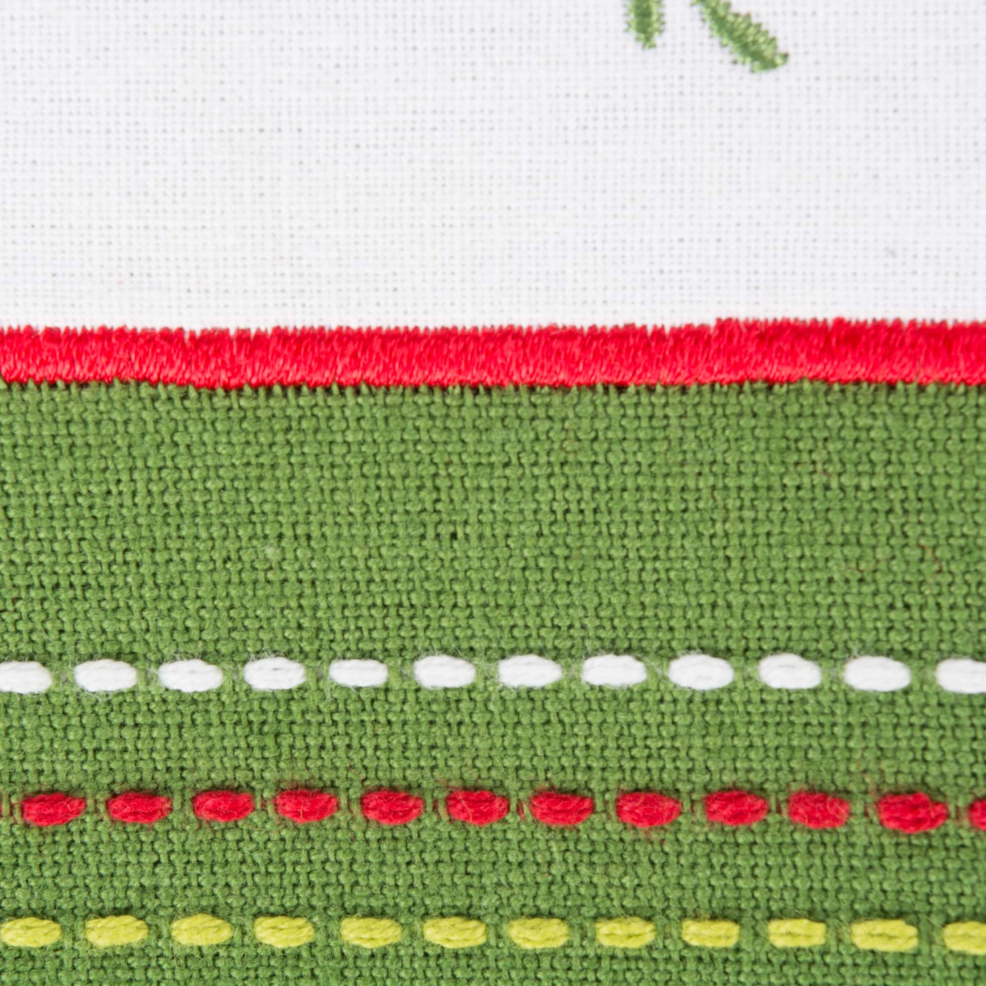 DII® Assorted Holiday Greetings Embellished Dishtowel Set