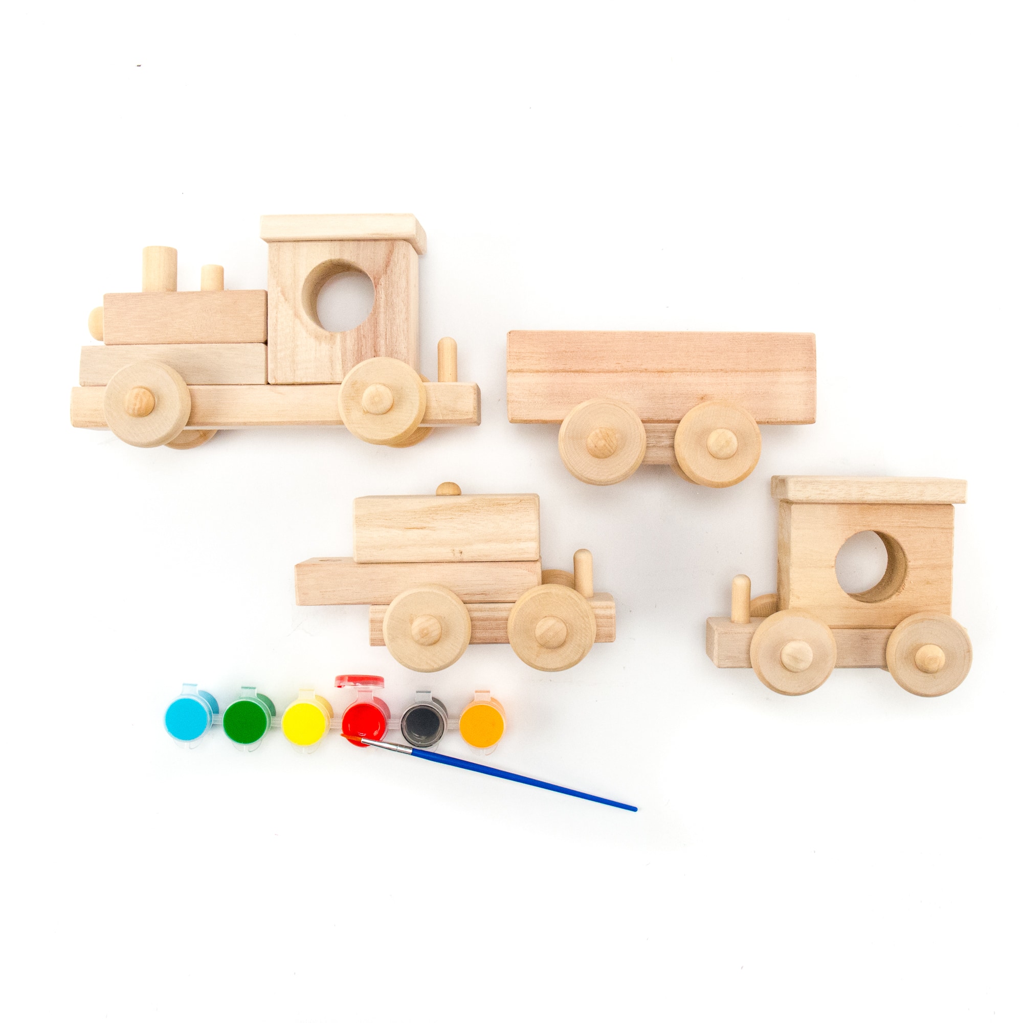 Made by Me® Paint Your Own Wooden Train