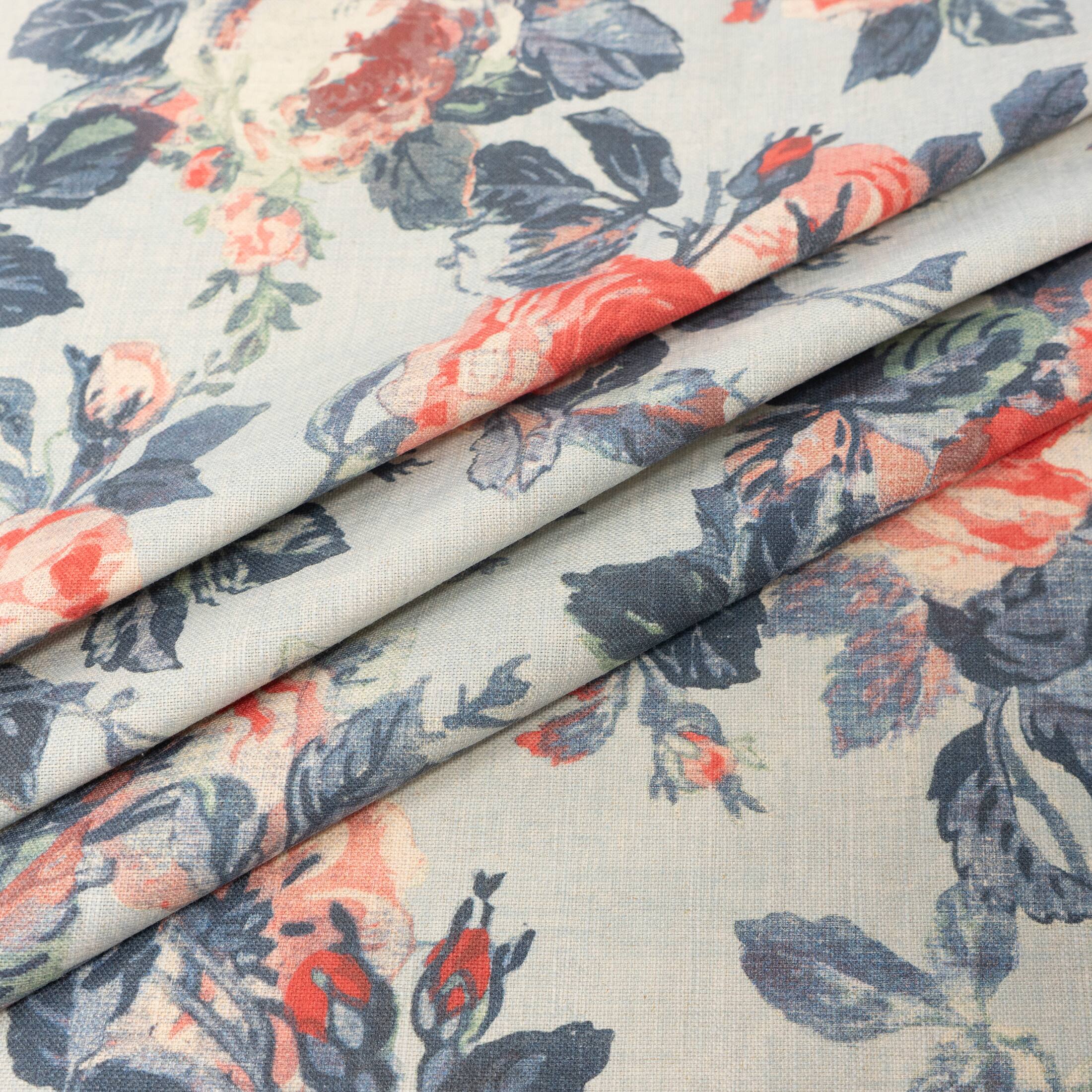 Waverly Apple Hill Chambray Linen & Cotton Blend Home Décor Upholstery Fabric