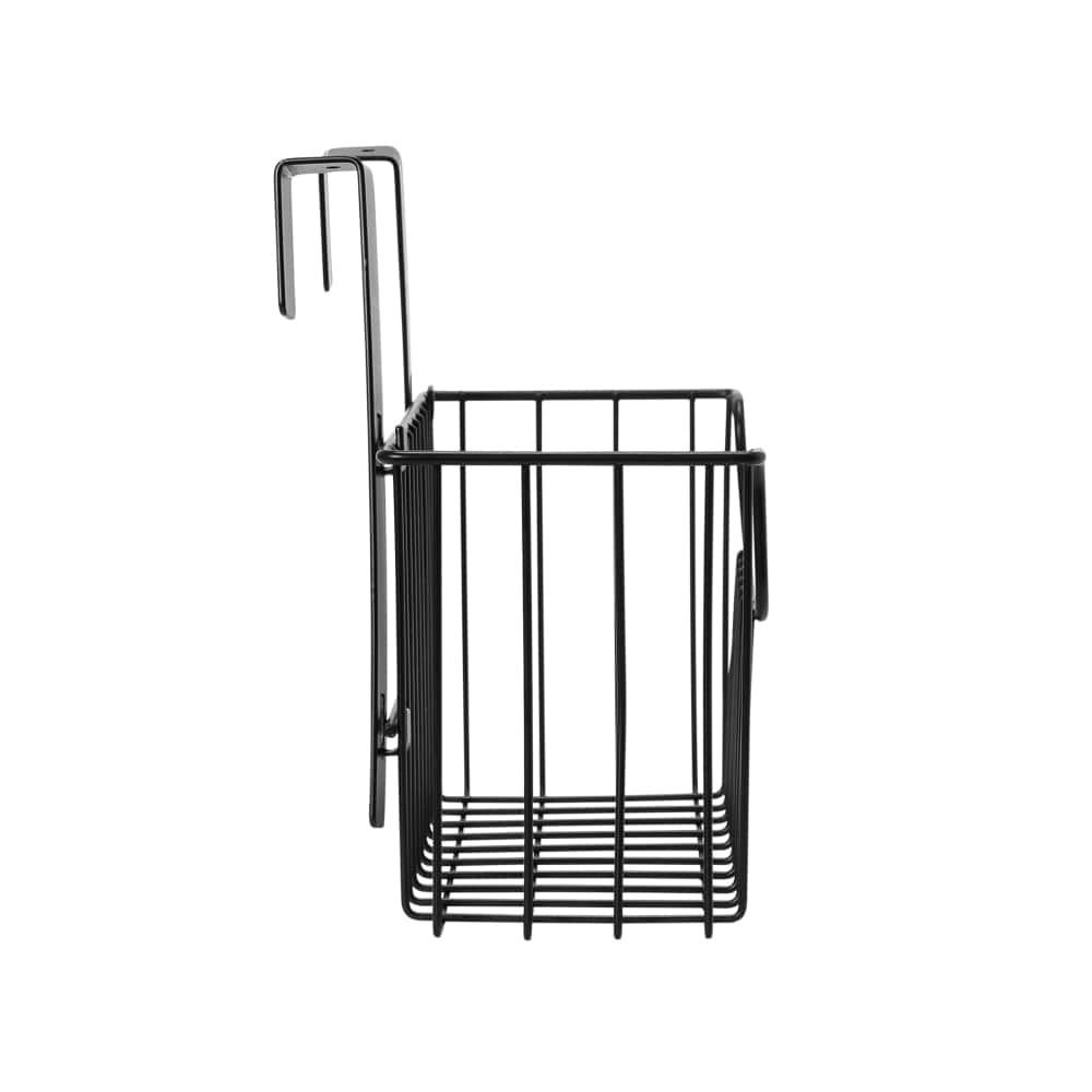Household Essentials Over the Door Cut Out Metal Basket