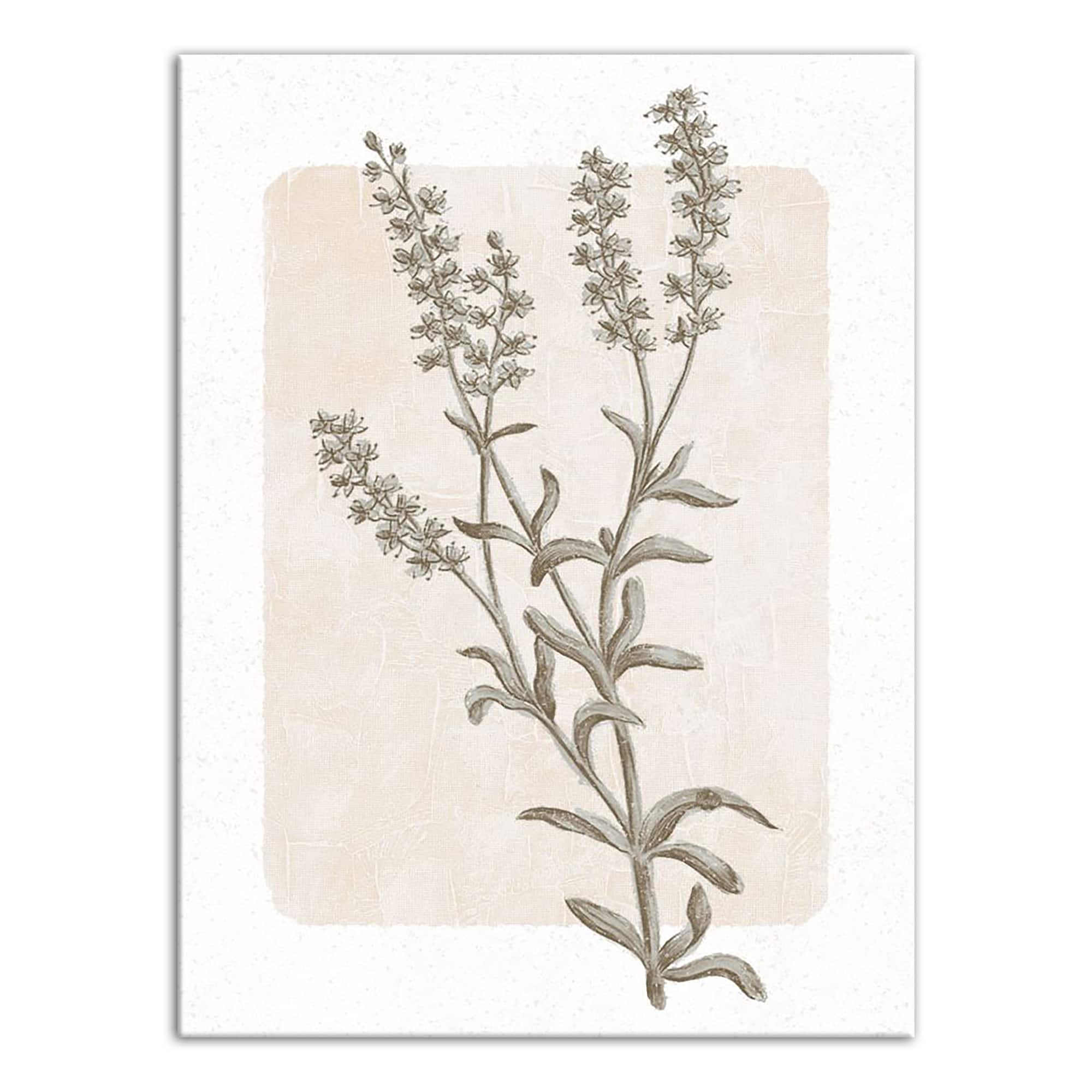 Simple Floral Still II 20" x 24" Canvas Wall Art