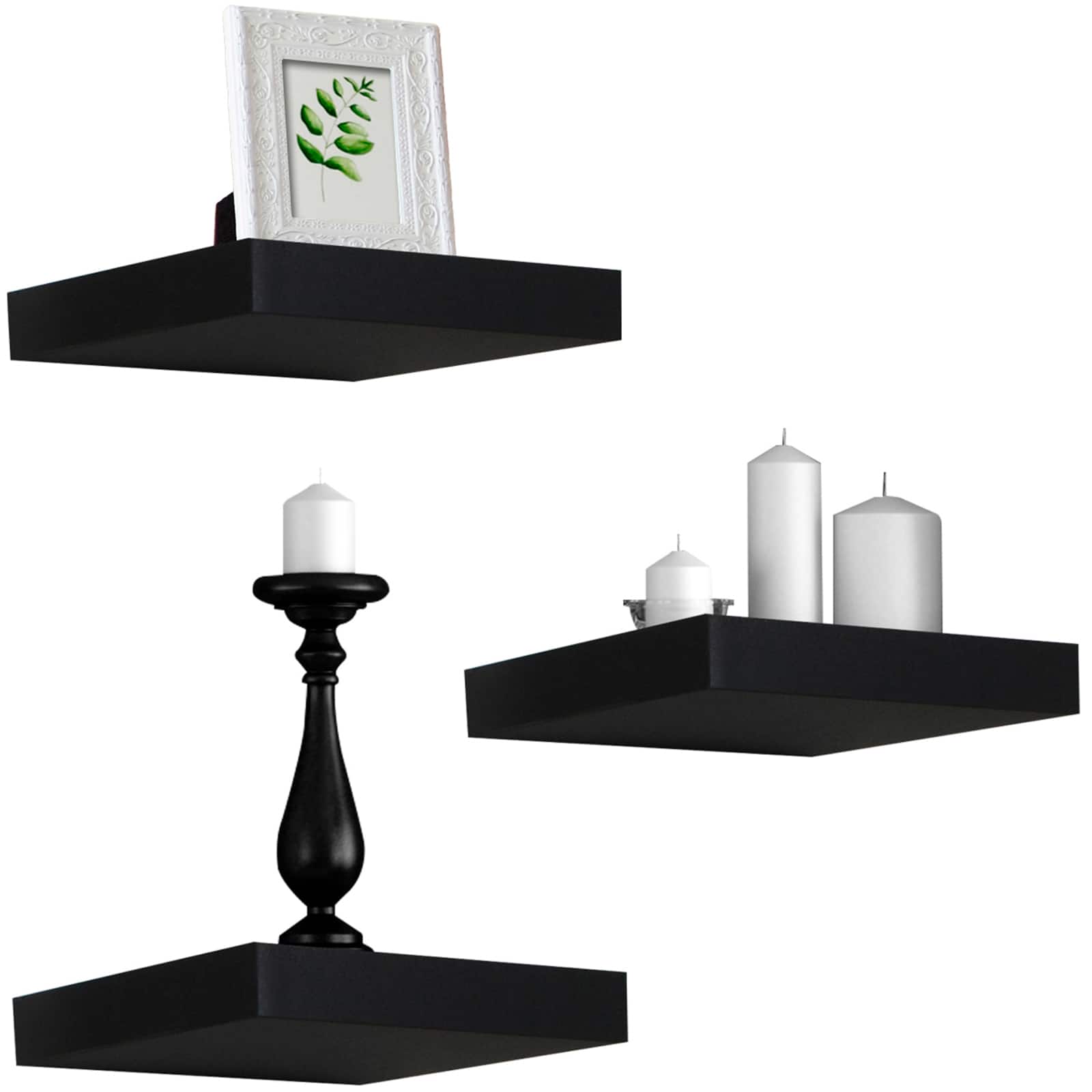 Sorbus 9.2" Tile Wall Shelves