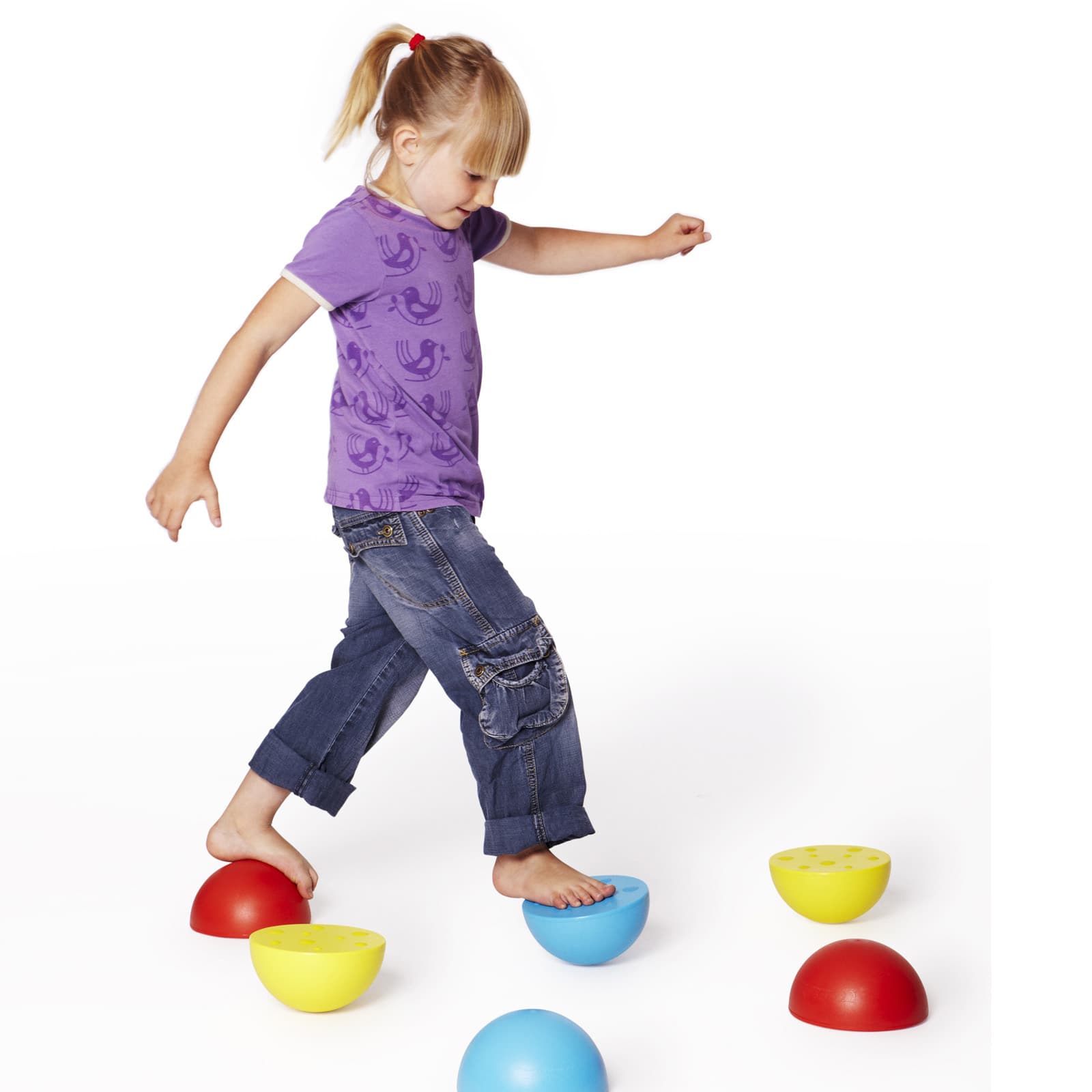 GONGE Balance Plastic Hemisphere, 6ct.