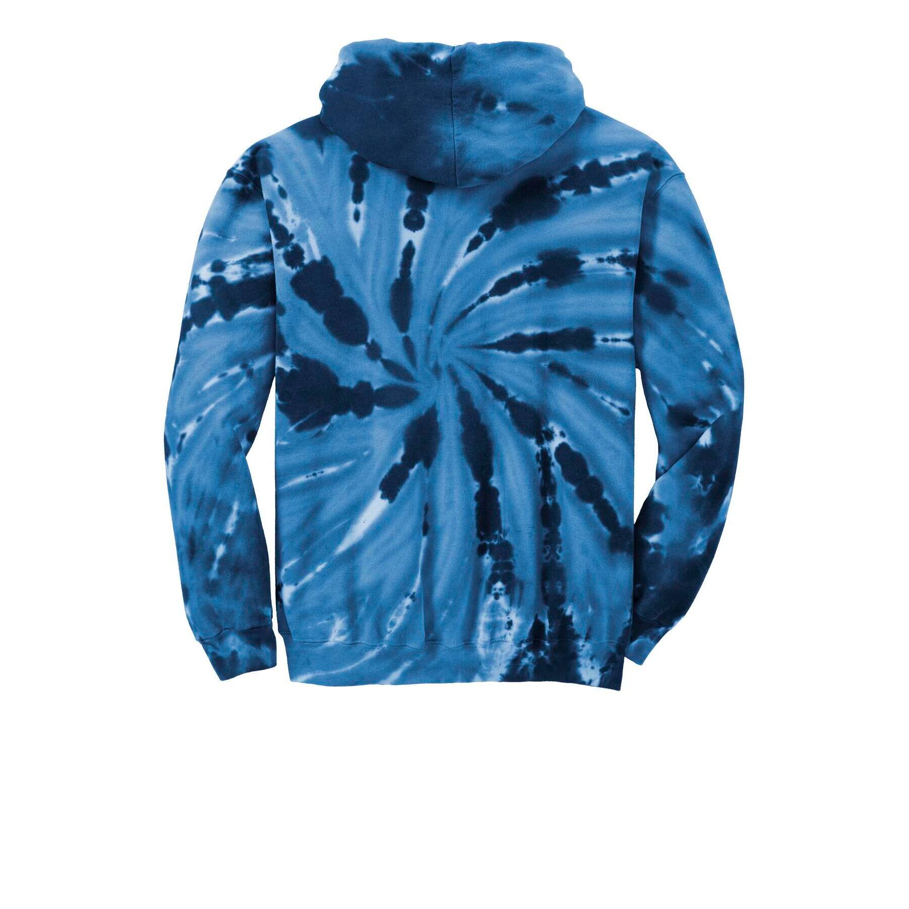 Port & Company® Tie-Dye Pullover Hooded Adult Sweatshirt