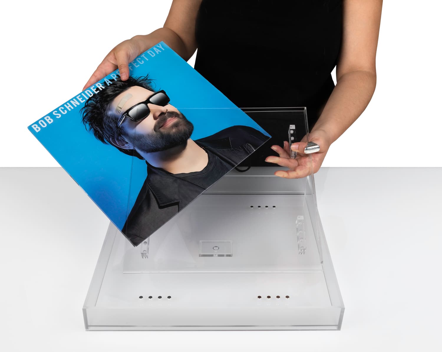 Wexel Art 12" x 12" Magnetic Record Album Float Frame