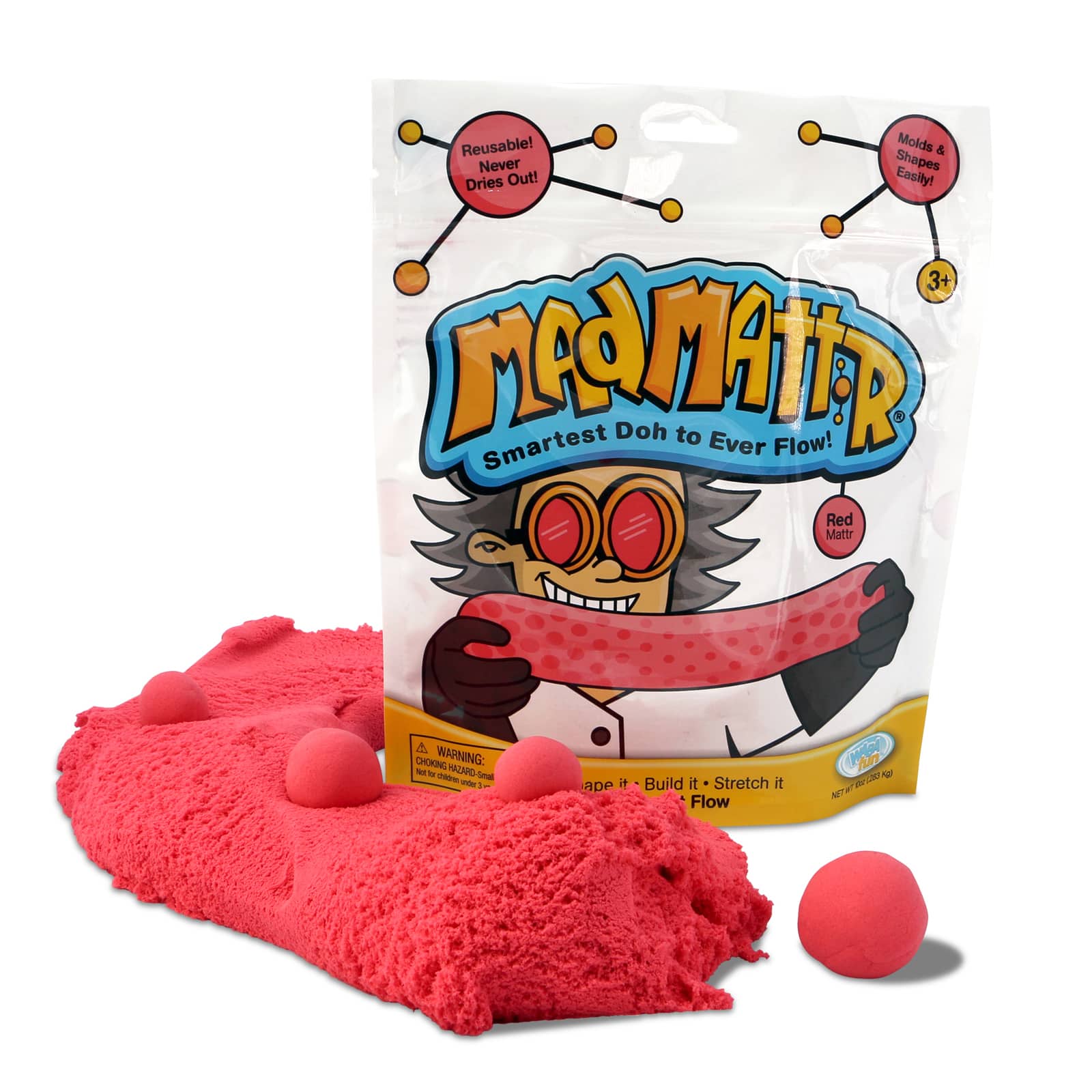Relevant Play Mad Mattr® 10oz. Red Modeling Compound, 2ct.