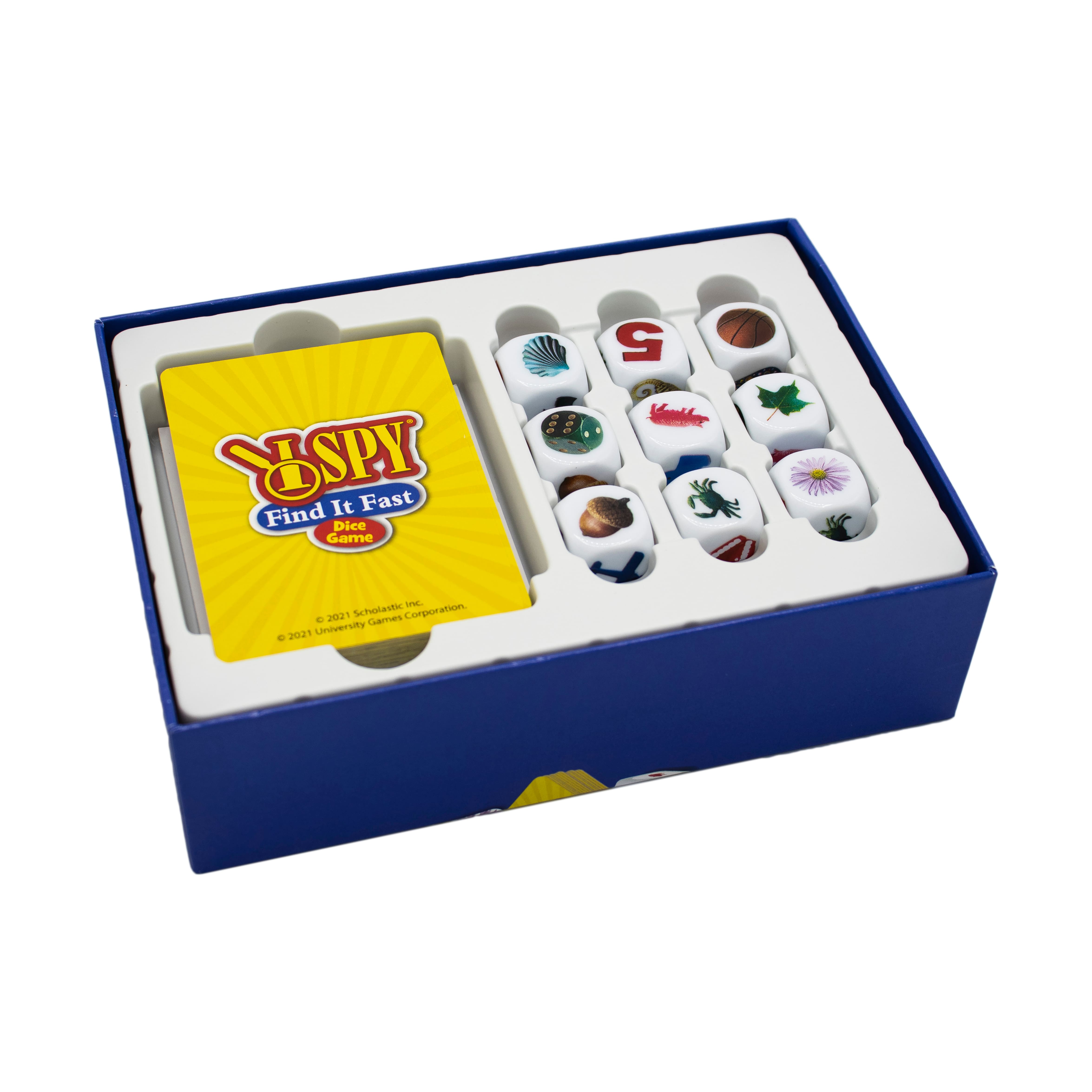 I Spy Find It Fast Dice Game