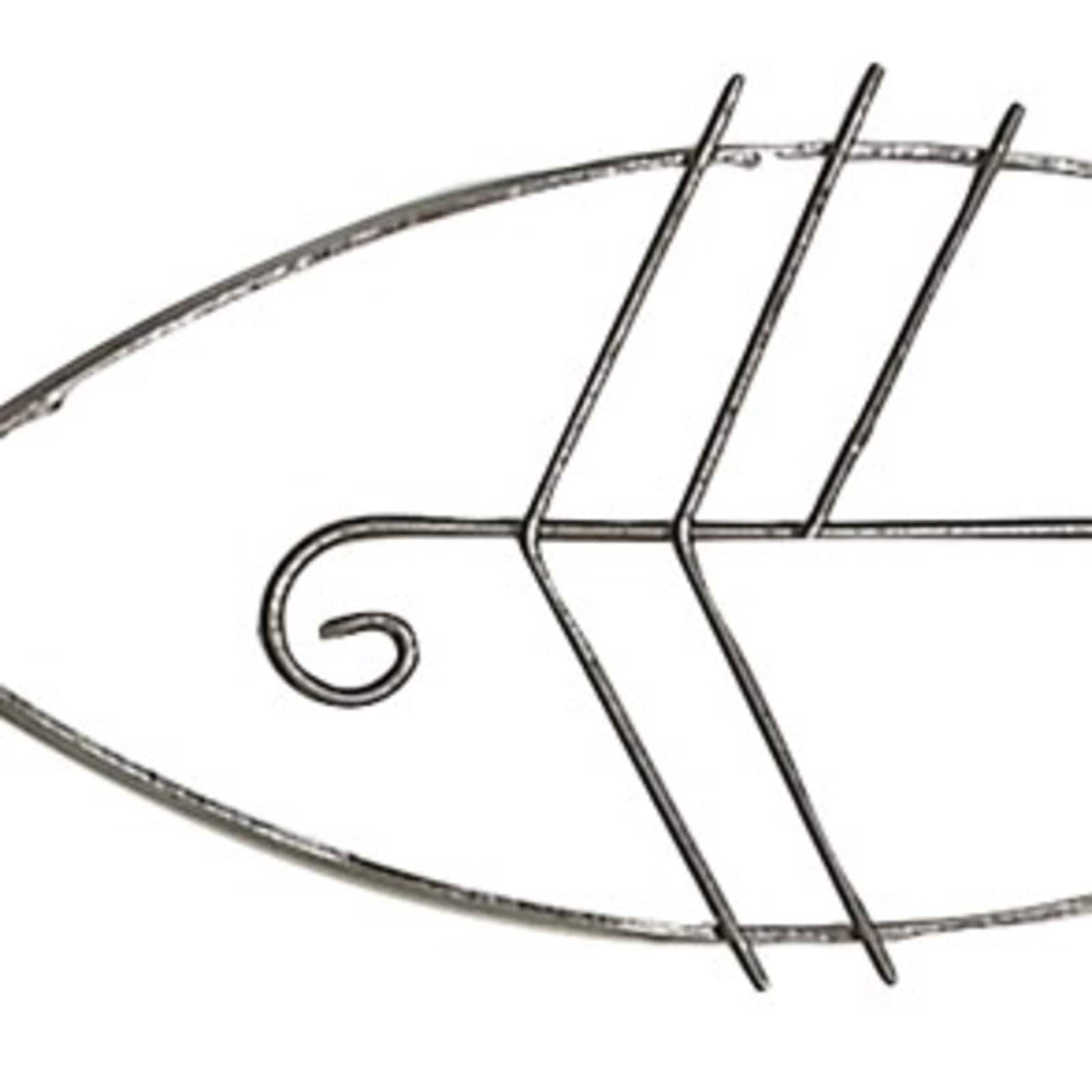 Set of 6 Black Metal Industrial Abstract Wall Decor, 16", 20", 24"