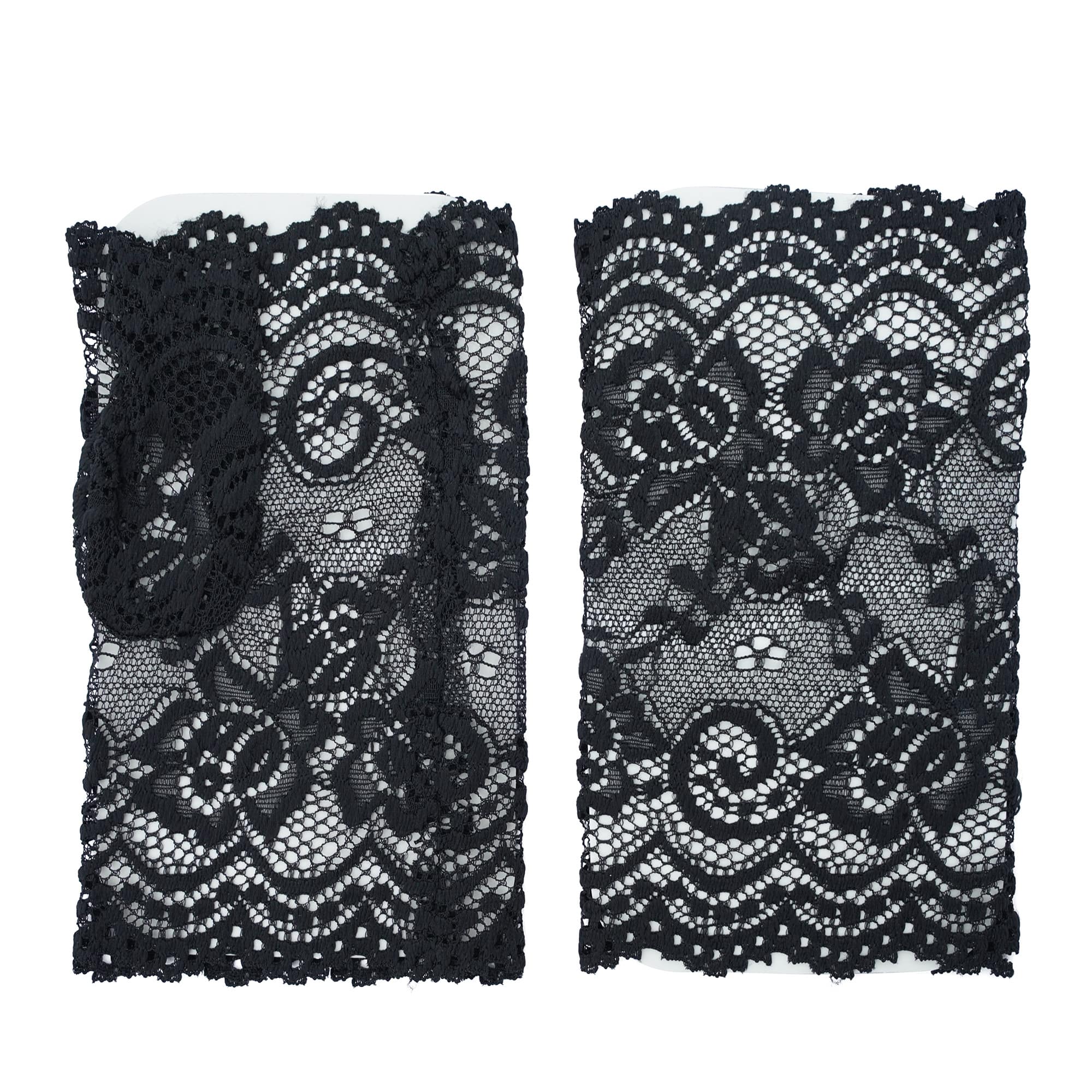 Adult Lace Fingerless Costume Gloves