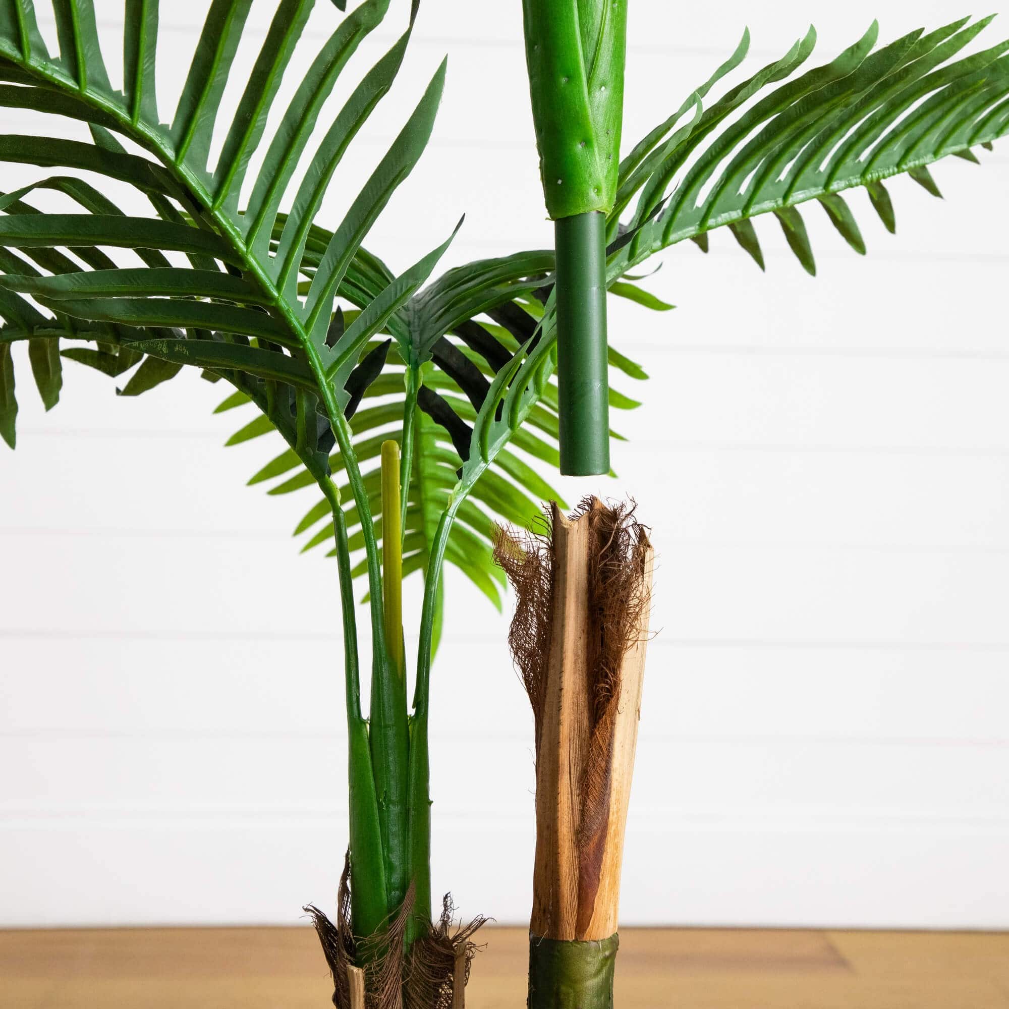 4ft. UV Resistant Artificial Double Robellini Palm Tree (Indoor/Outdoor)