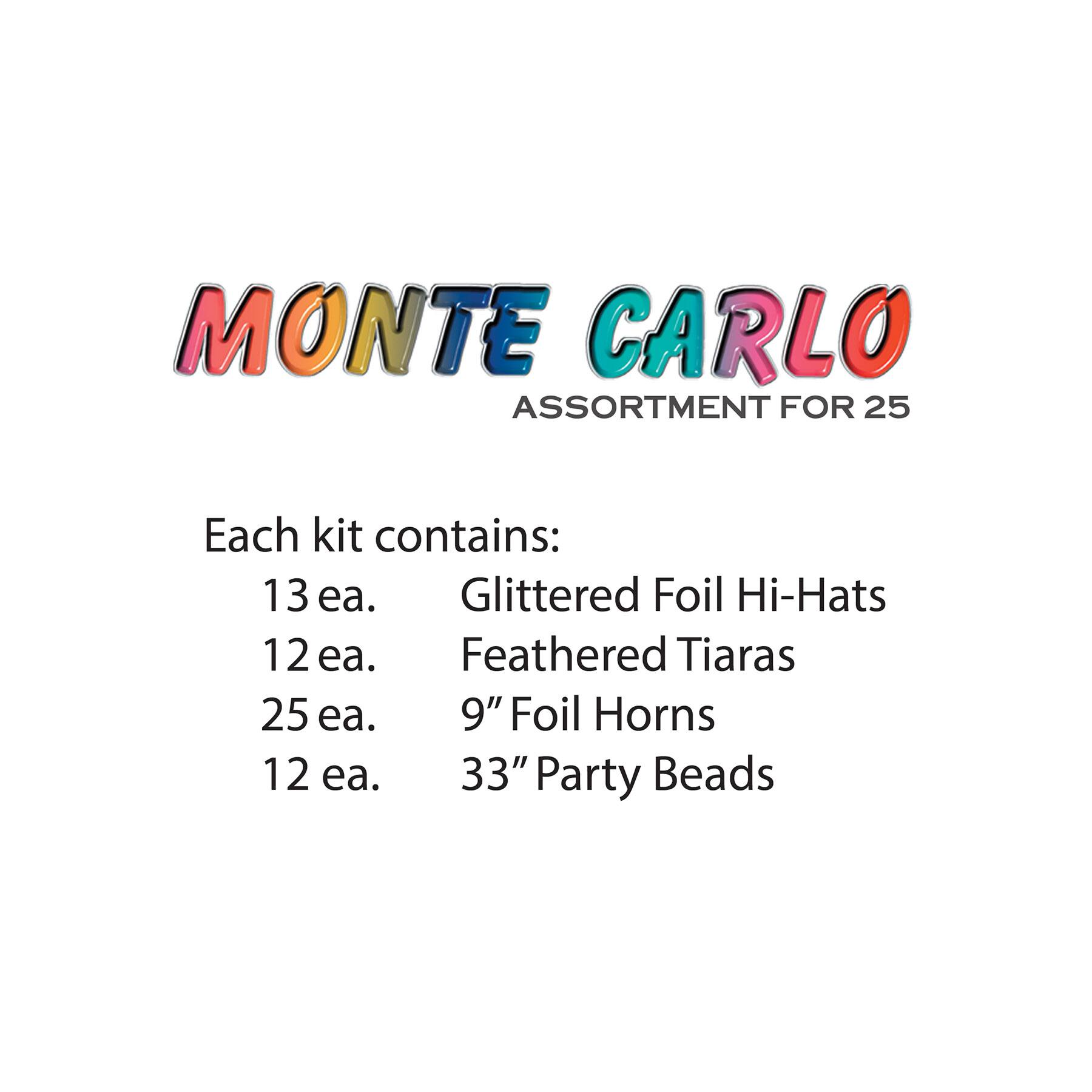 Beistle New Year Monte Carlo Accessory Kit
