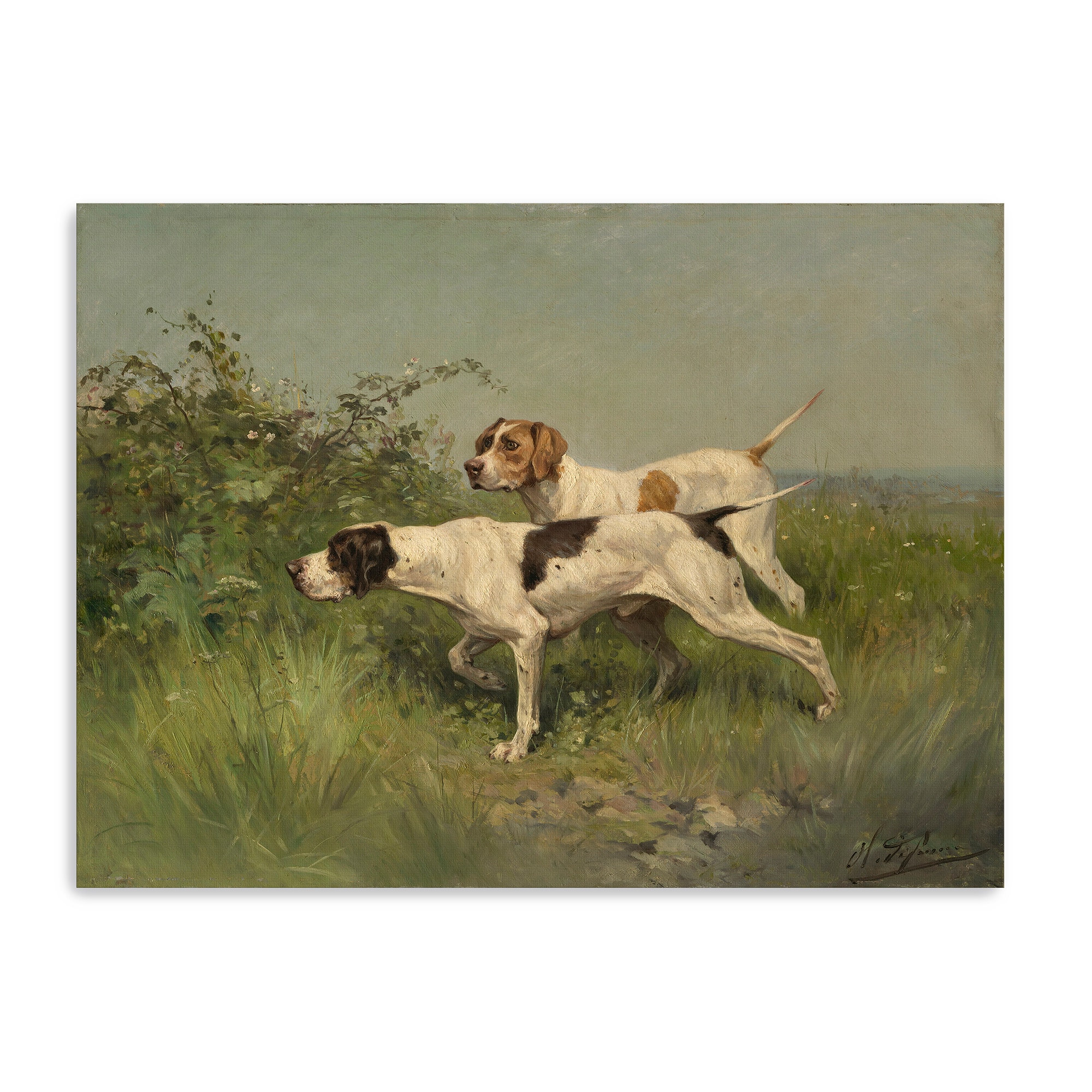Lumaprints Two Pointers Canvas Giclée Art