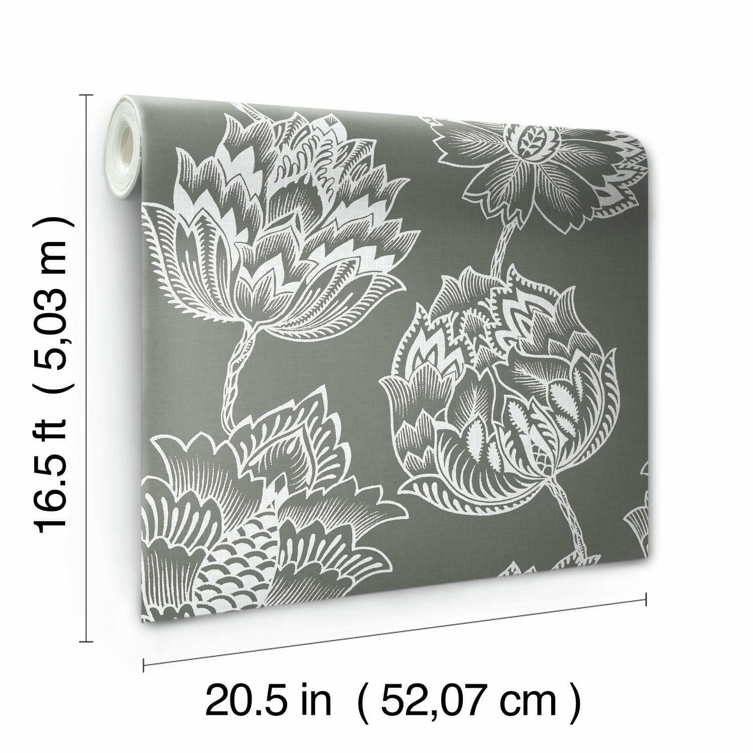 RoomMates Batik Jacobean Peel & Stick Wallpaper