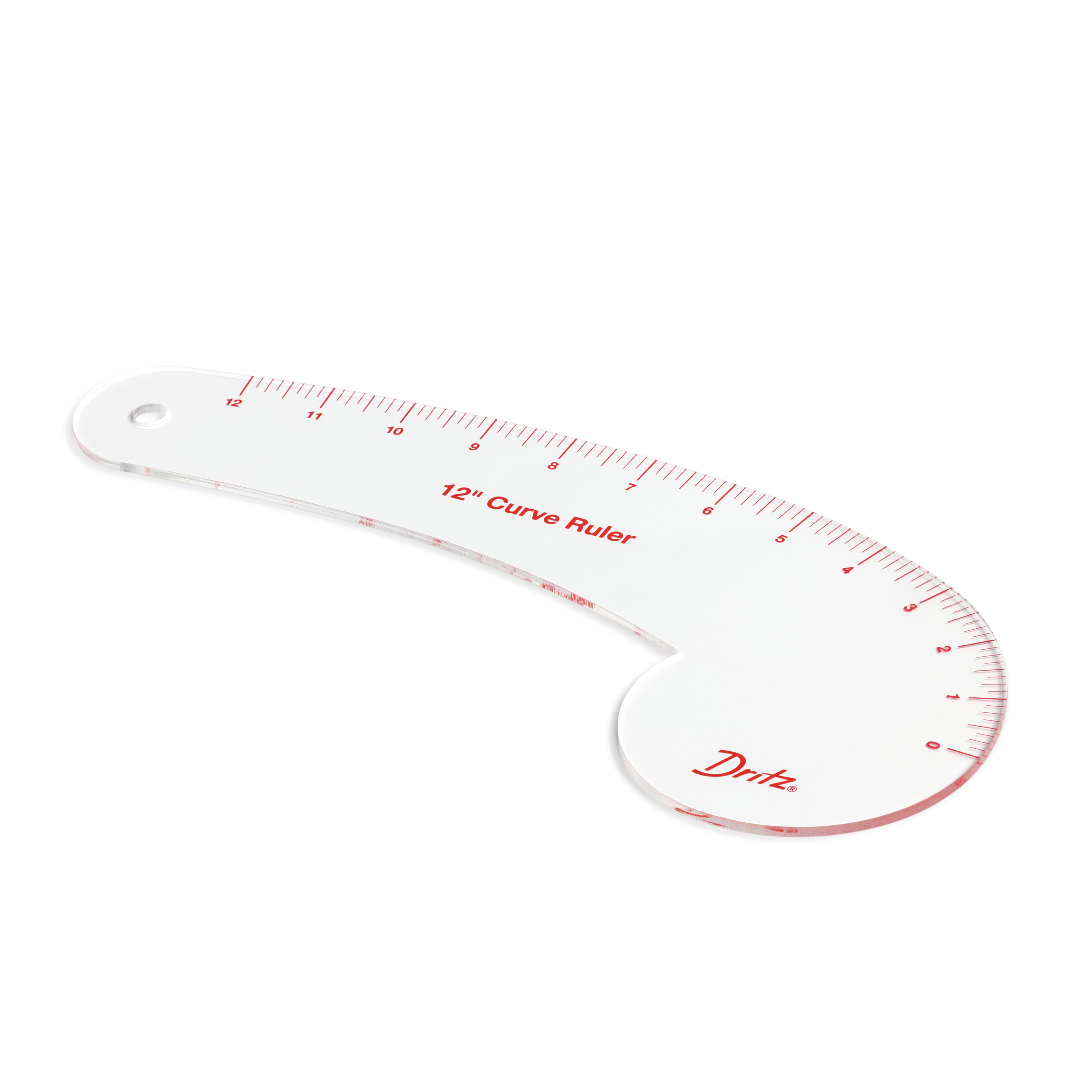 Dritz® 12" Clear Curved Ruler For Pattern Drafting