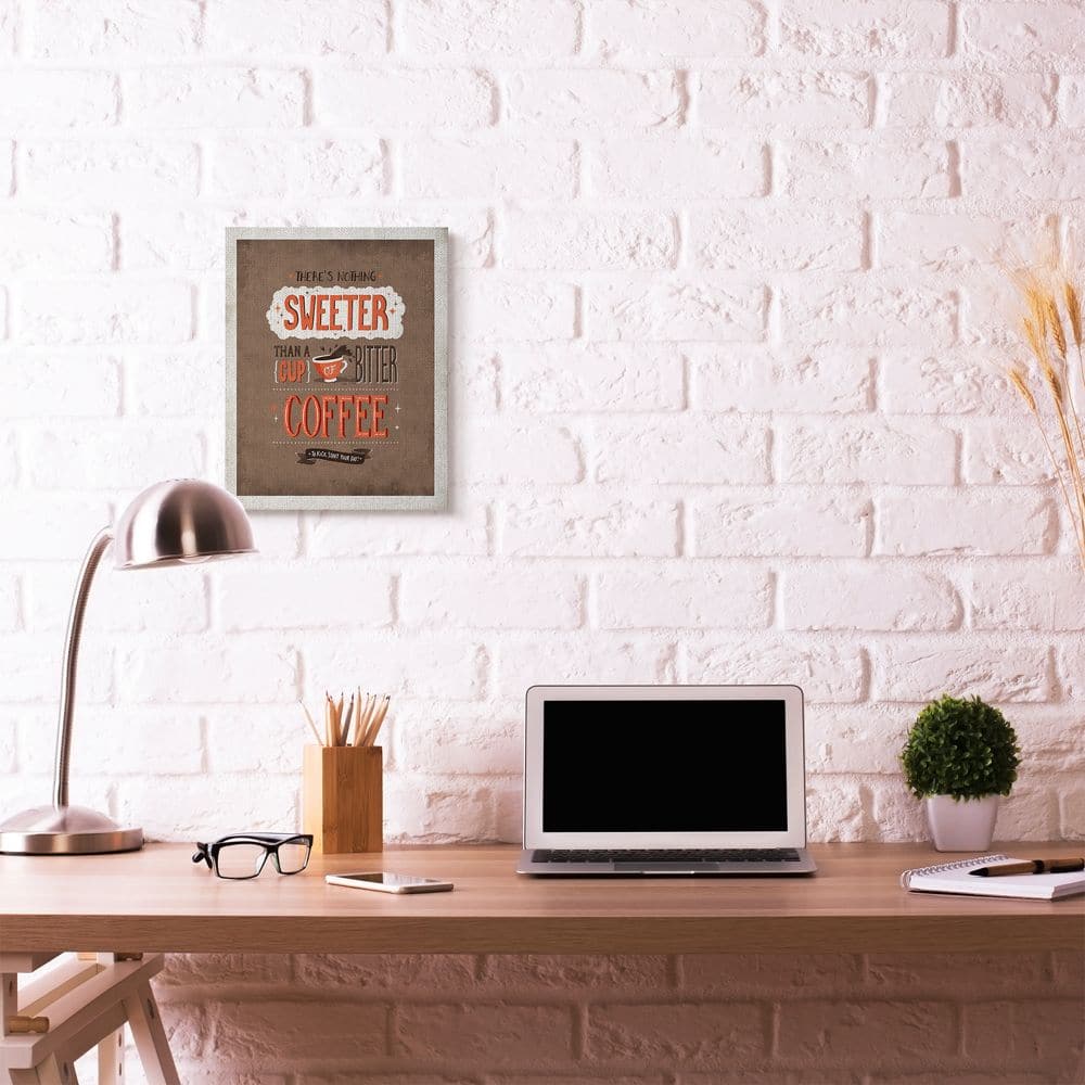 Stupell Industries Nothing Sweeter Coffee Wall Accent