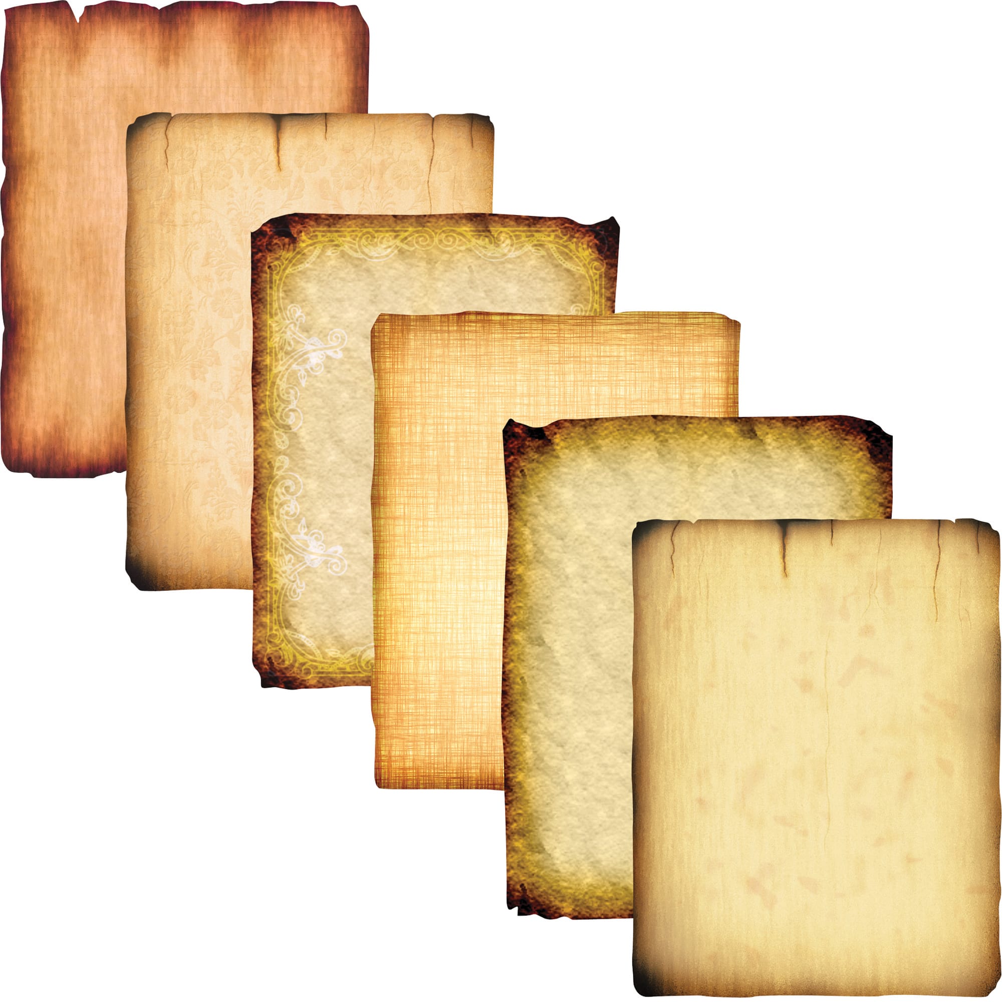 Roylco® 8.5" x 11" Antique Paper, 2 Packs of 32 Sheets