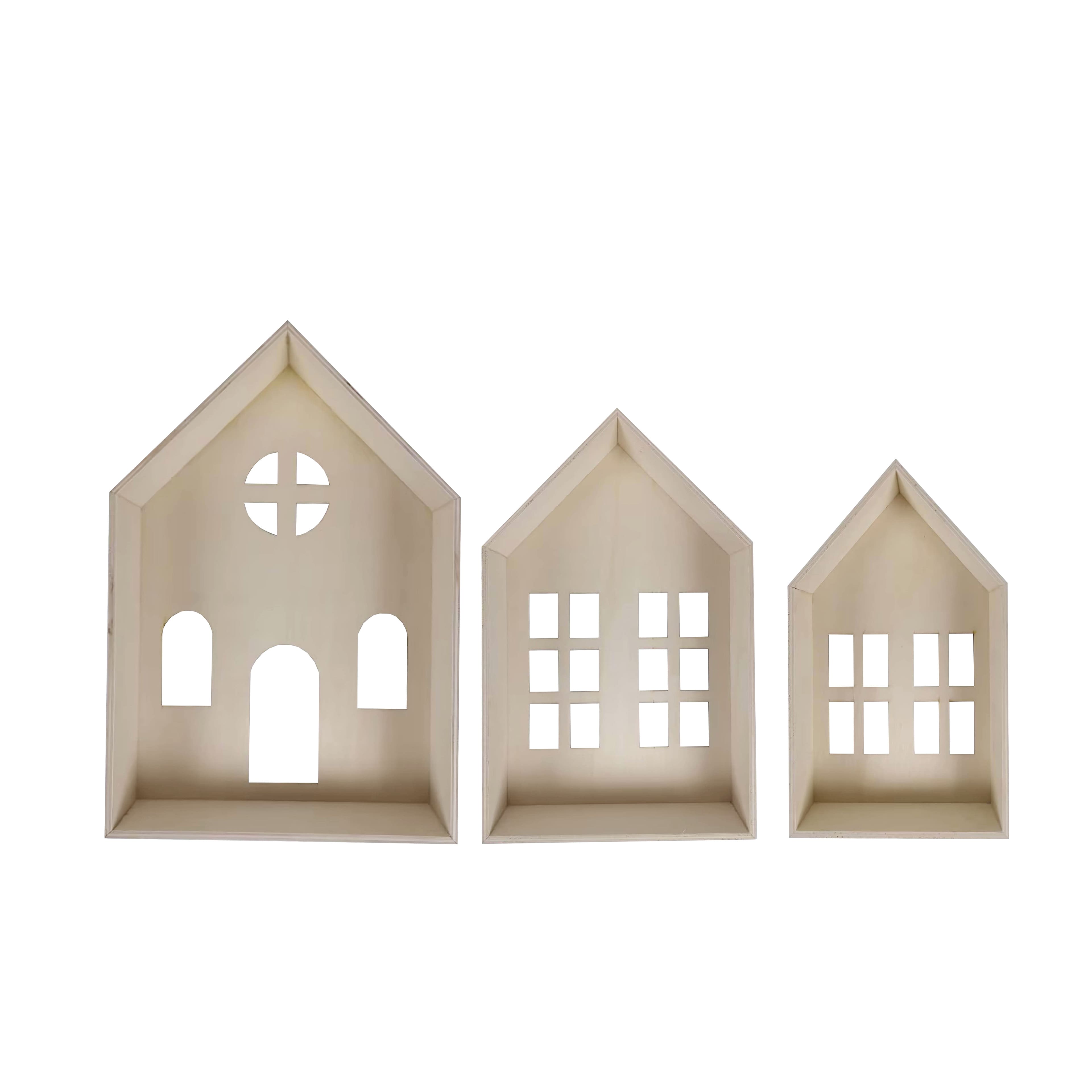 8 Pack: Plywood Nested Home Set by Make Market®