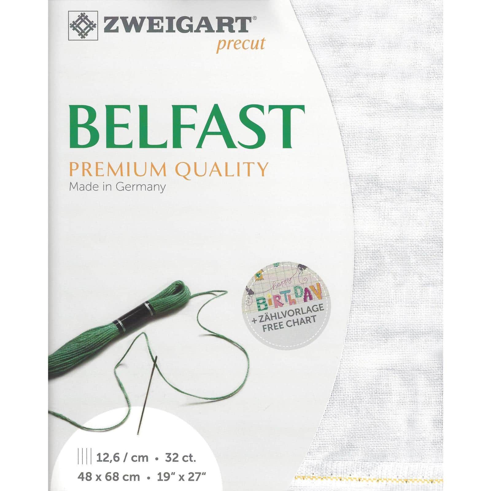 Zweigart® Belfast Vintage 32 count Pre-Cut Fabric