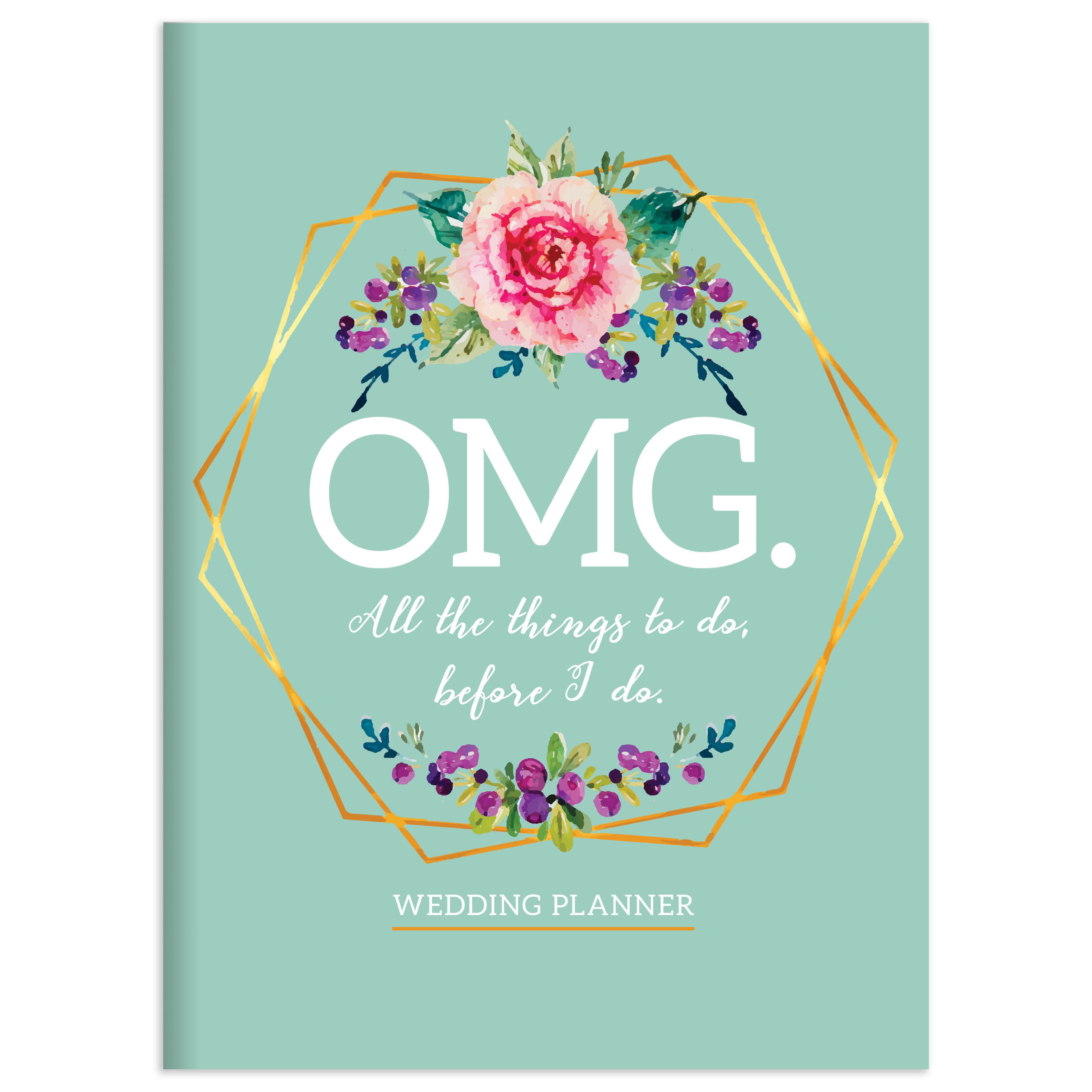 TF Publishing OMG! All the Things To Do Before I Do Undated Monthly Wedding Planner