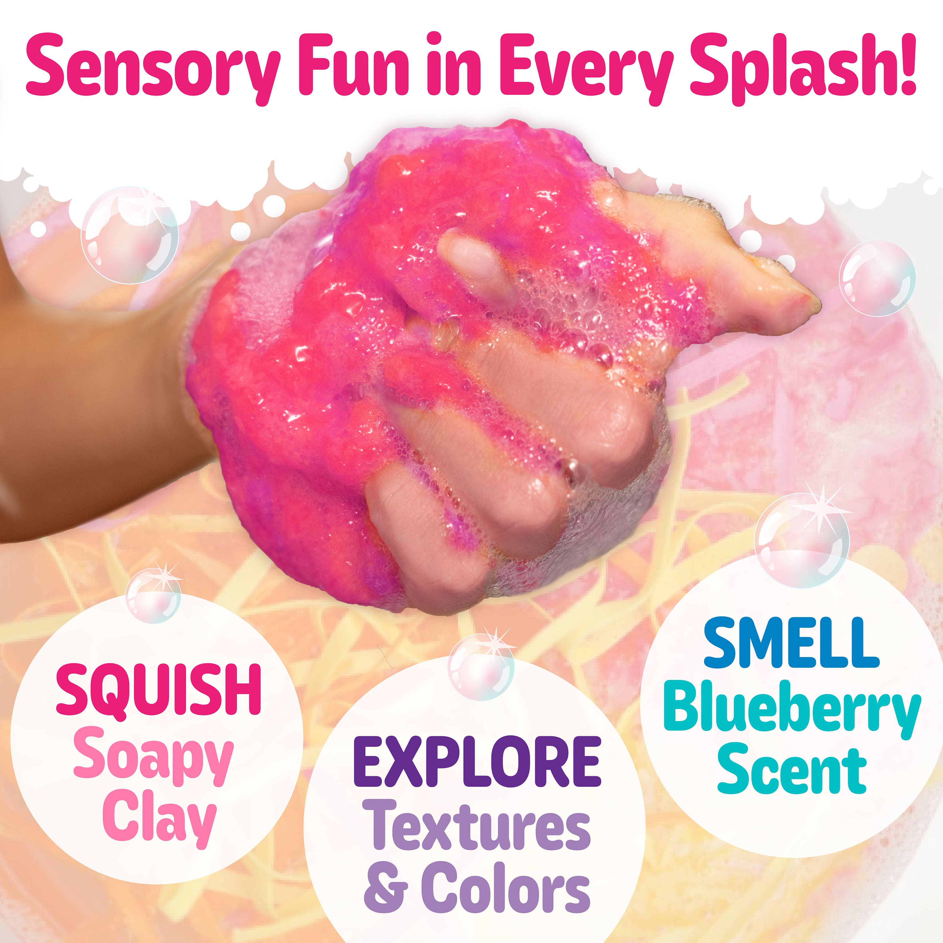 Creativity for Kids® Soap Noodles Puddles the Kitty Bathtub Kit
