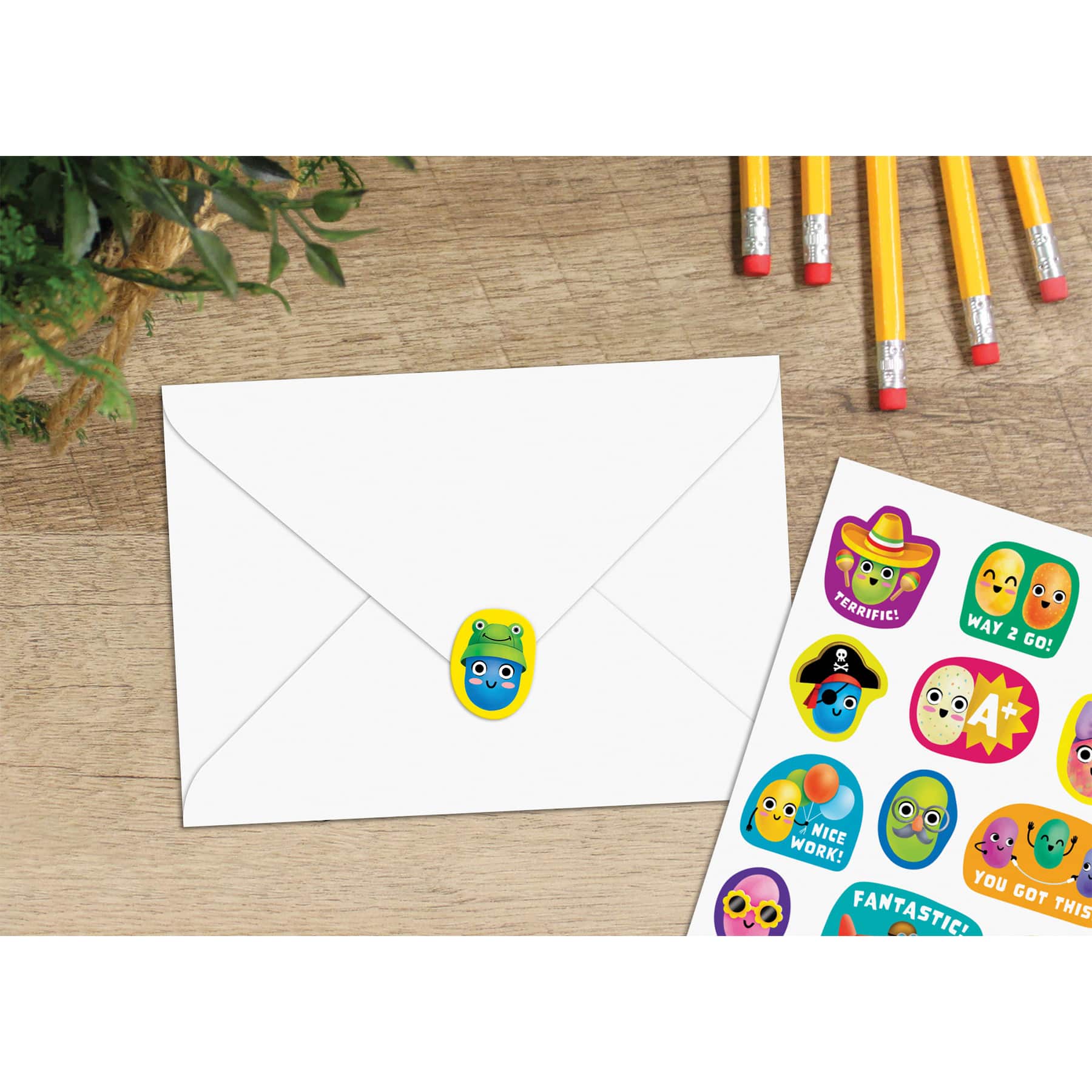 Teacher Created Resources® Jelly Bean Smelly Stickers, 6 Packs of 120