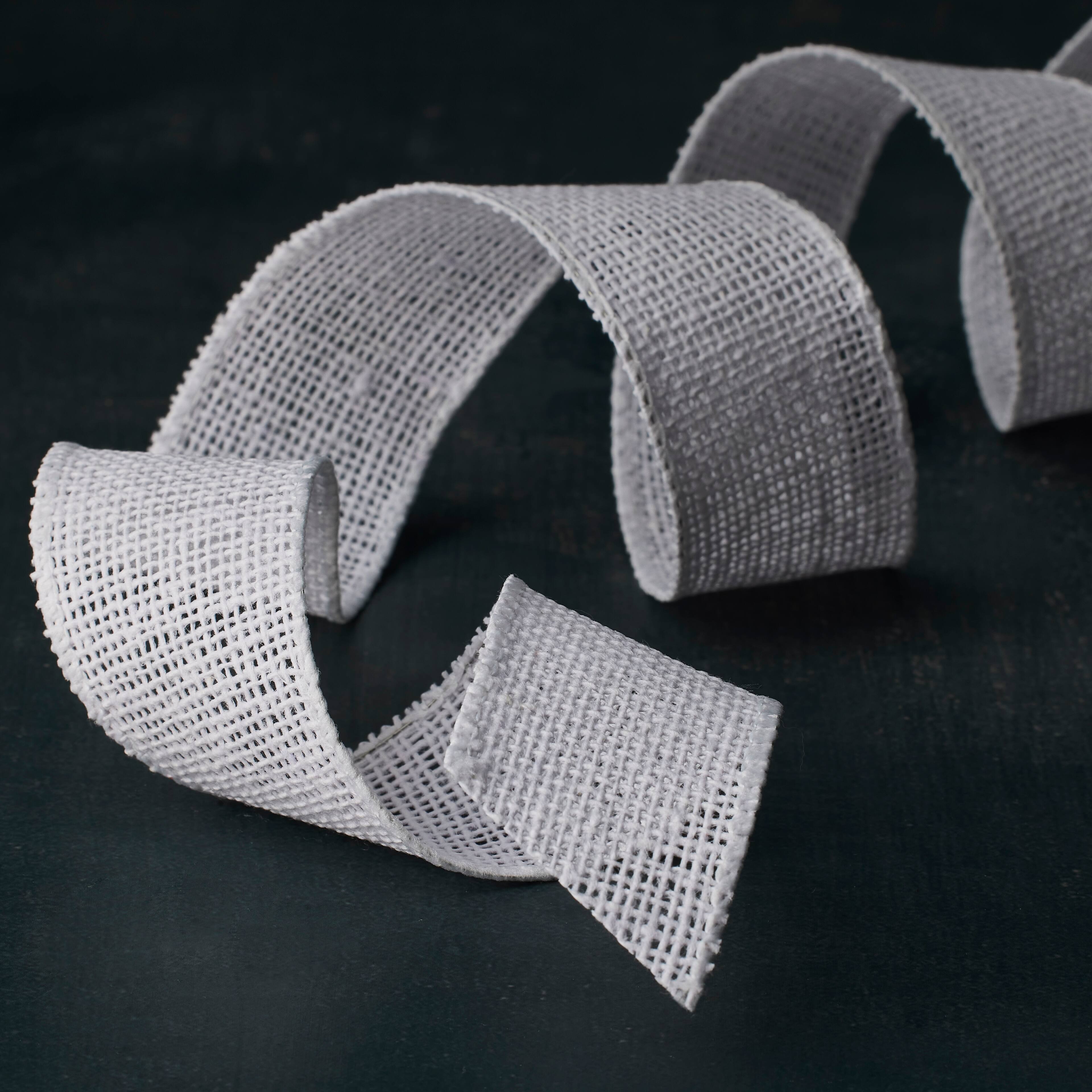 12 Pack: 1.5" x 30ft. Faux Burlap Wired Ribbon by Celebrate It™