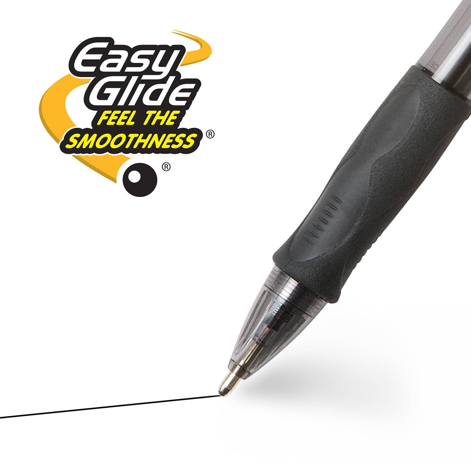 BIC® Glide™ Bold Black 1.6mm Retractable Ball Point Pen, 12ct.