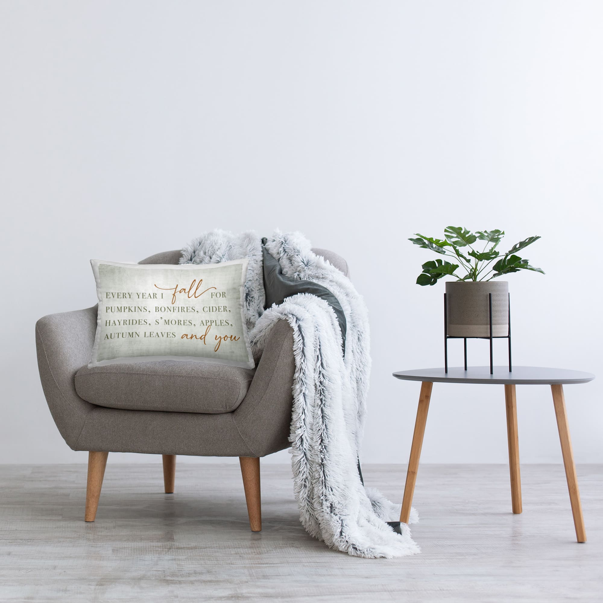 Stupell Industries Every Year Fall Phrase Decorative Printed Throw Pillow