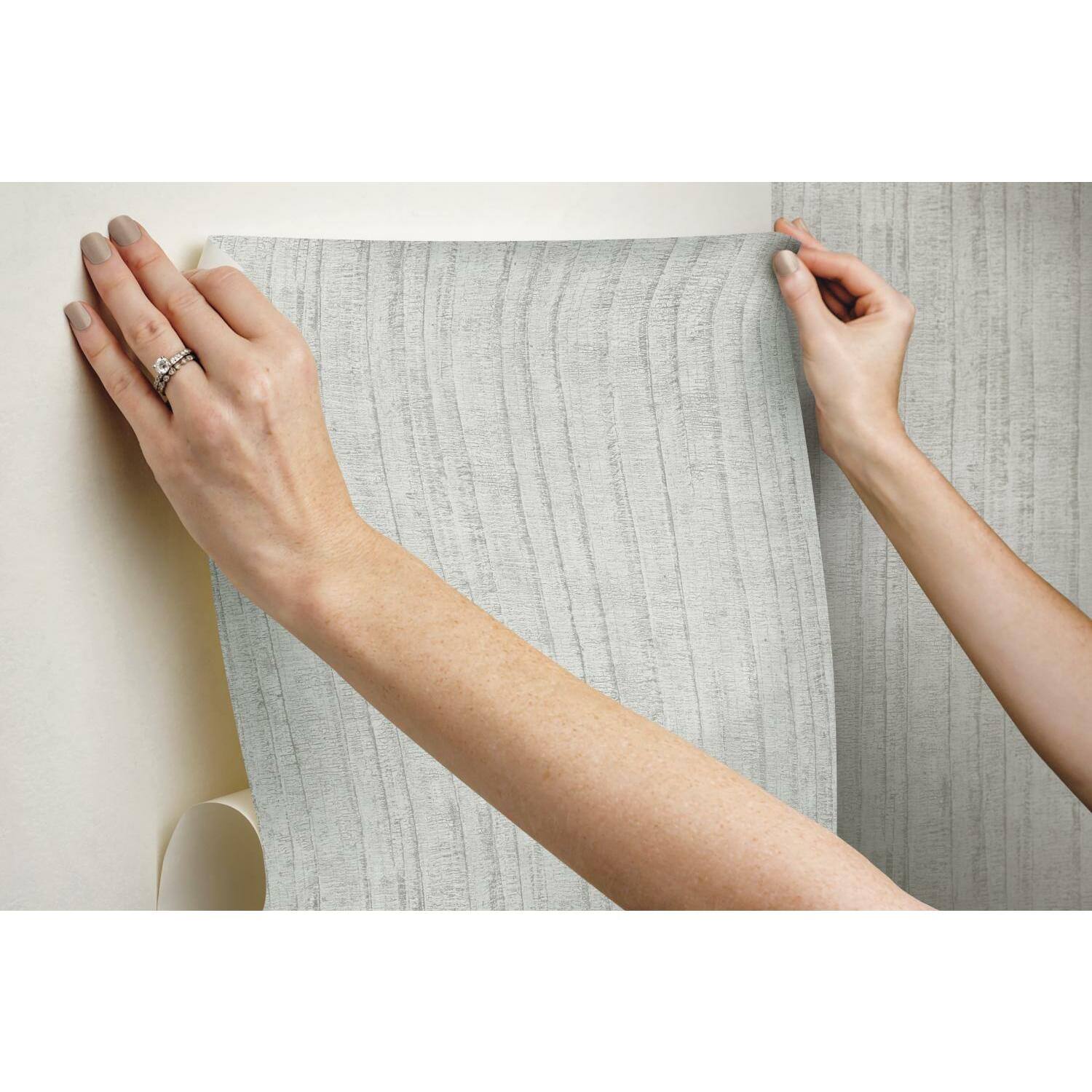 RoomMates Crackled Stria Texture Peel & Stick Wallpaper
