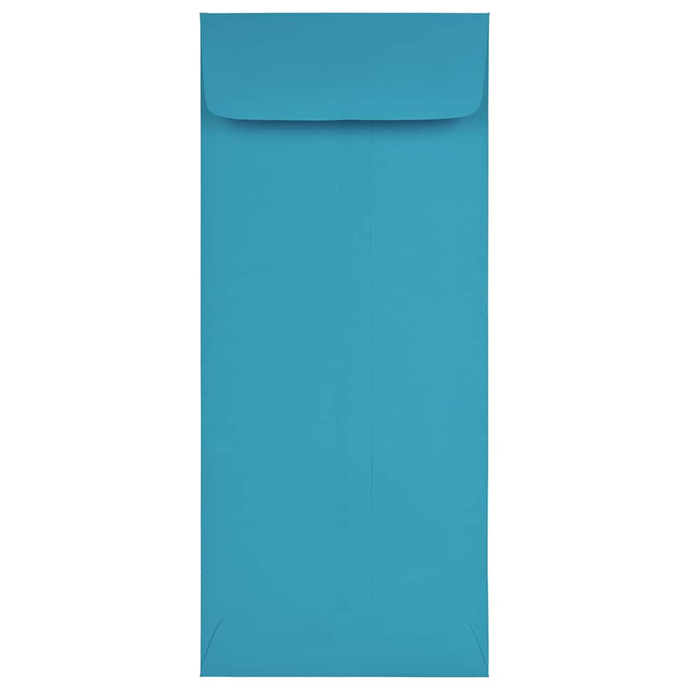 JAM Paper 4.5" x 10.37" Blue Colored Envelopes, 25ct.